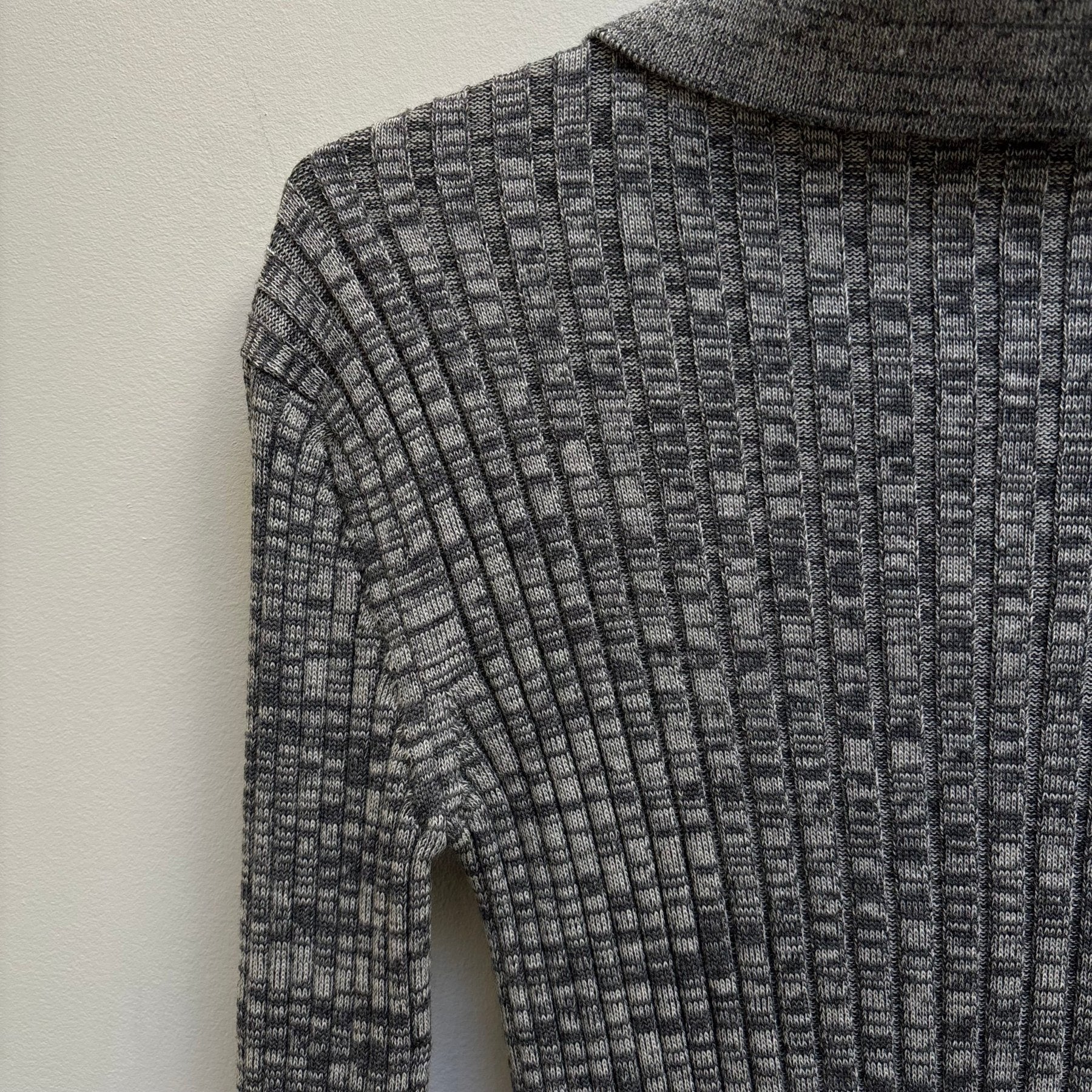 Jil Sander Fold Over Turtleneck Knit Sweater - Image 7