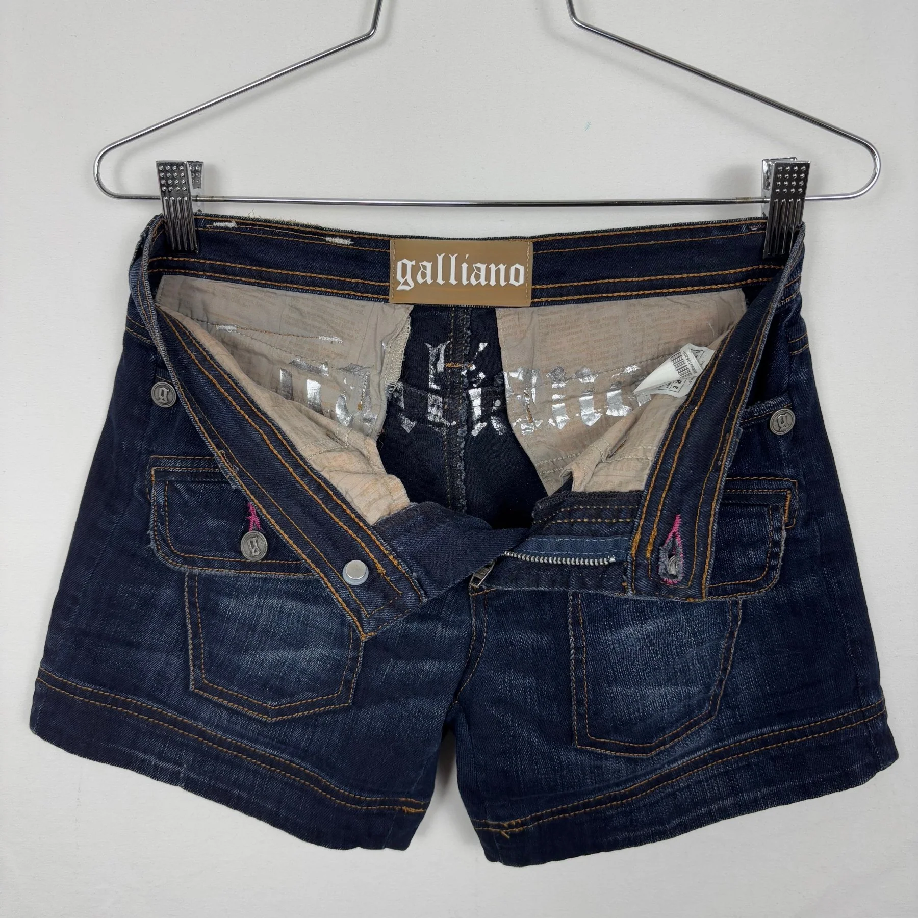 00s John Galliano Mini Shorts - Image 6