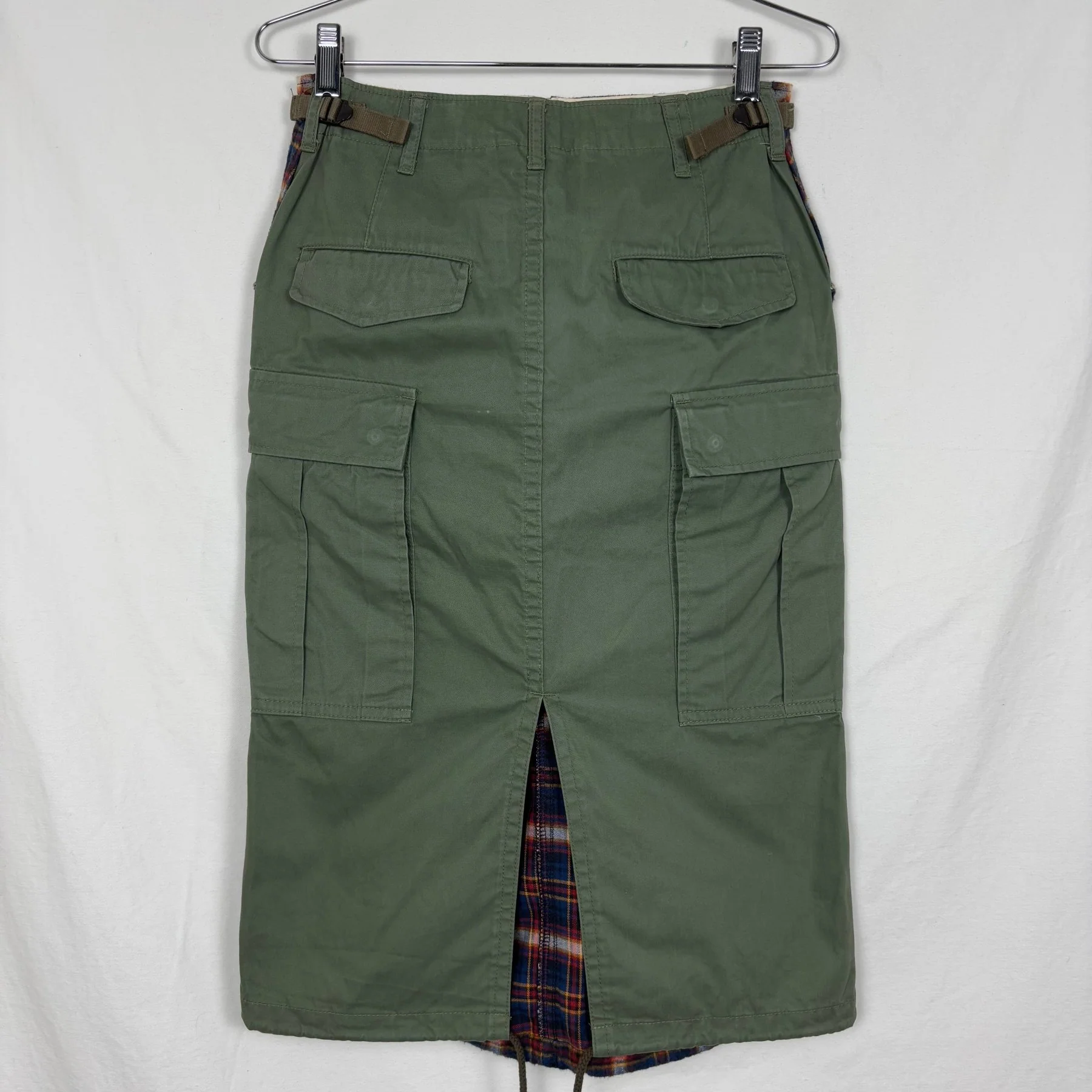 FW11 Junya Watanabe Man Fabric Switching Skirt - Image 2