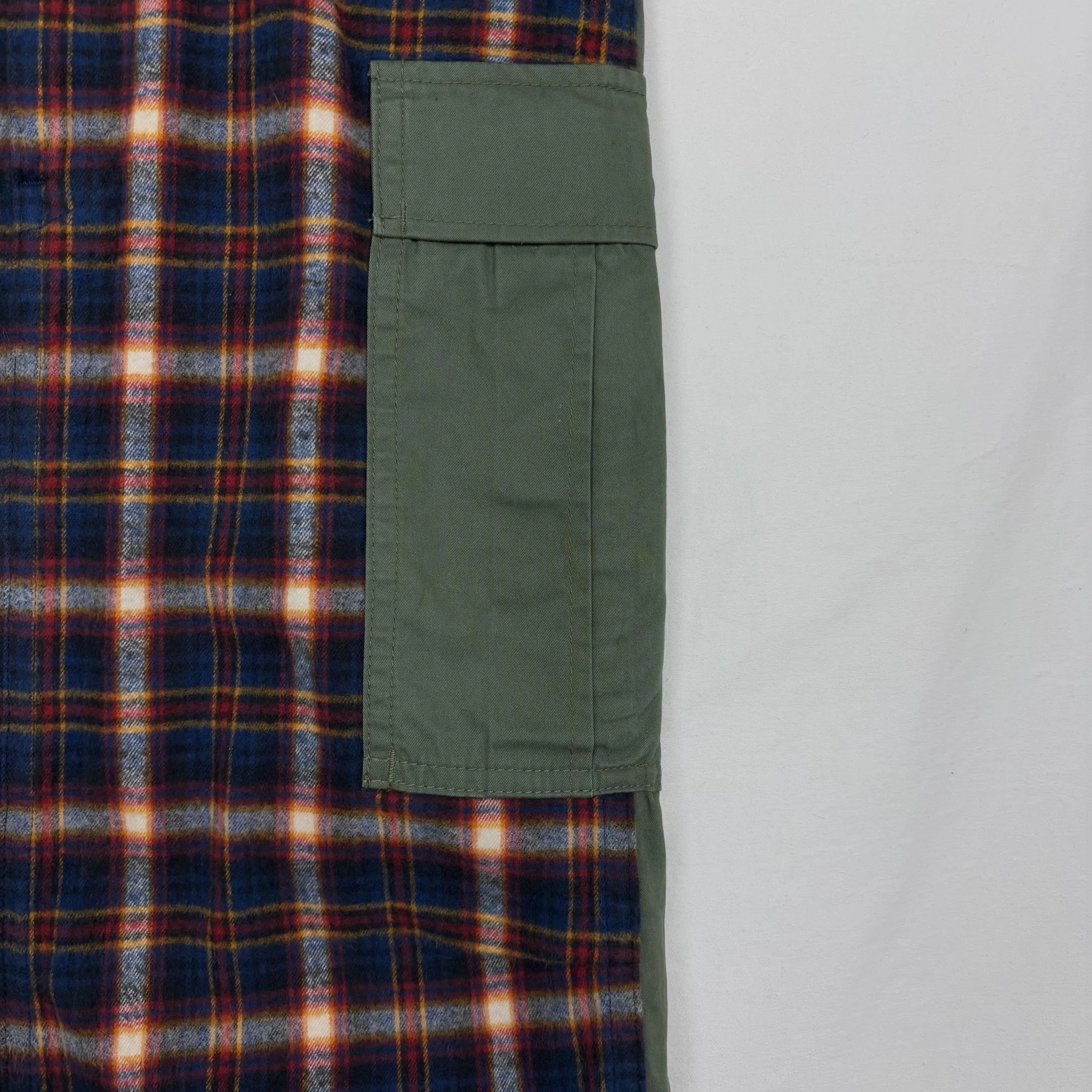 FW11 Junya Watanabe Man Fabric Switching Skirt - Image 3
