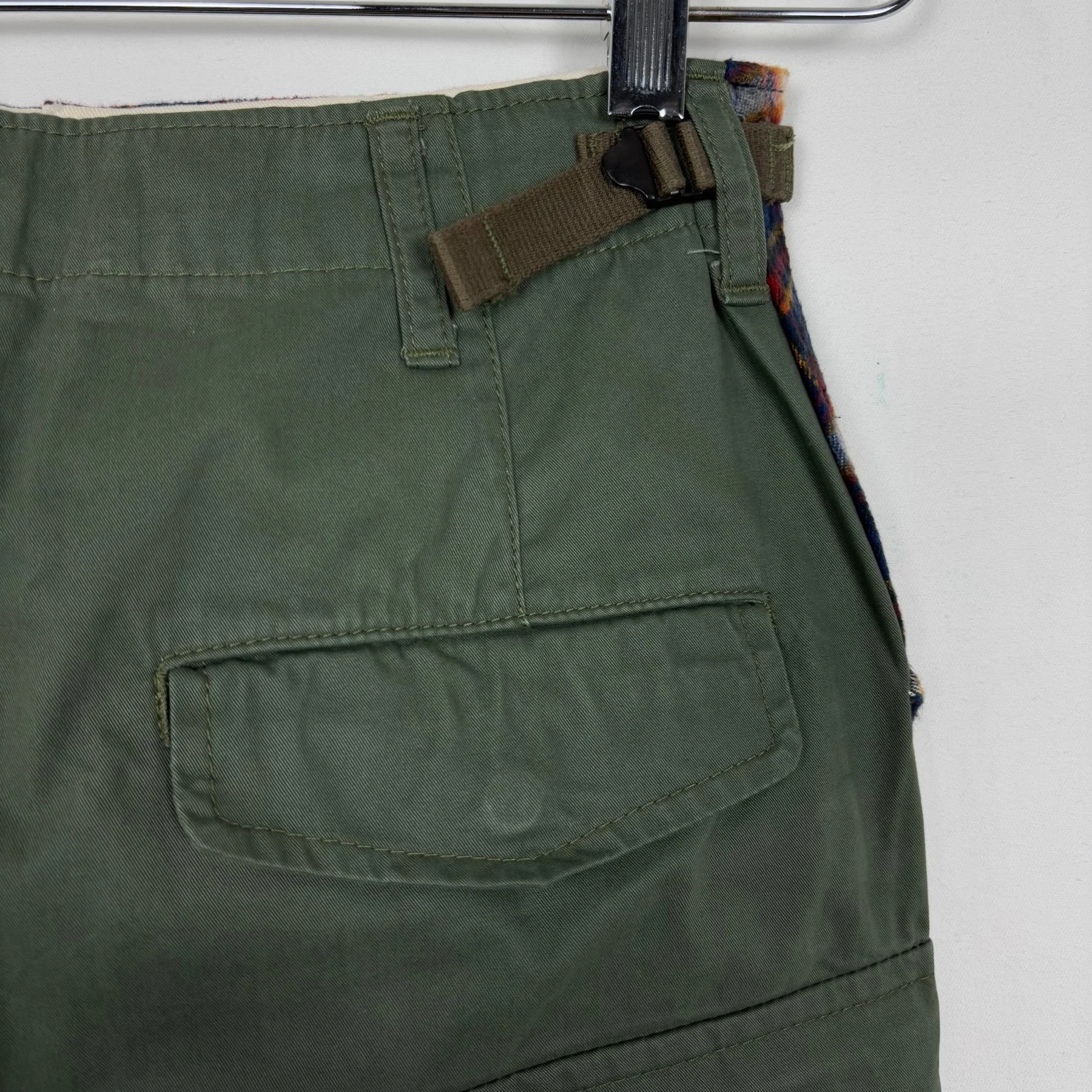 FW11 Junya Watanabe Man Fabric Switching Skirt - Image 4