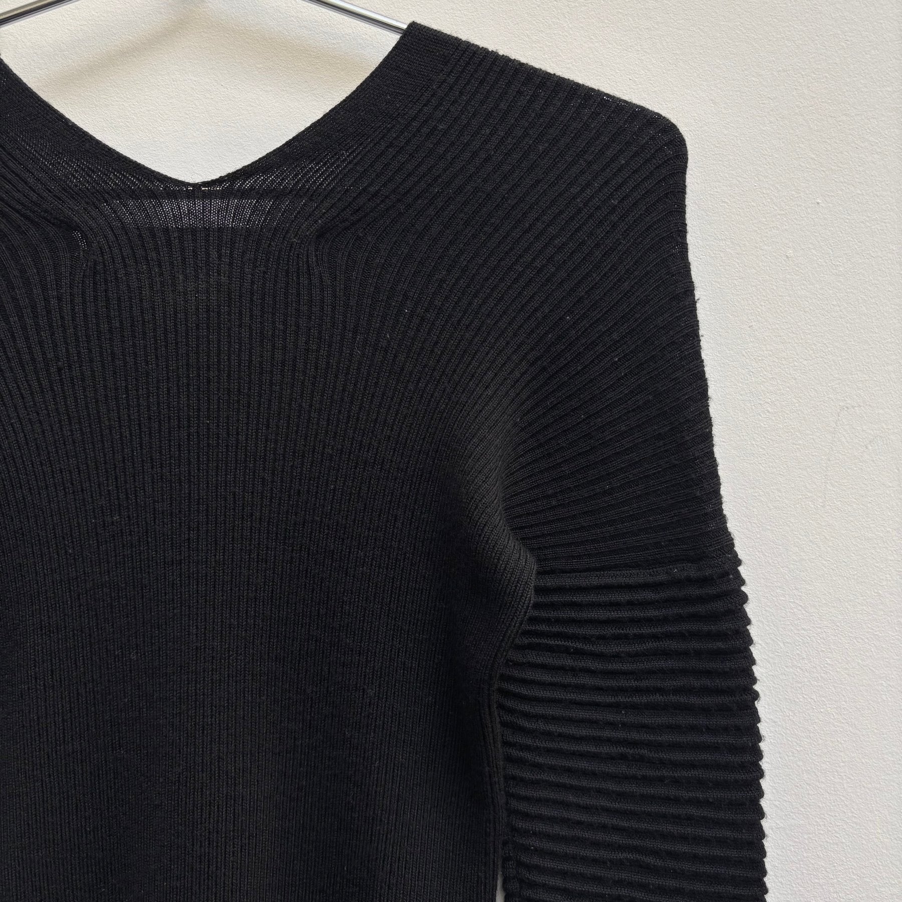 Junya Watanabe Ribbed V-Neck Shirt - Image 9