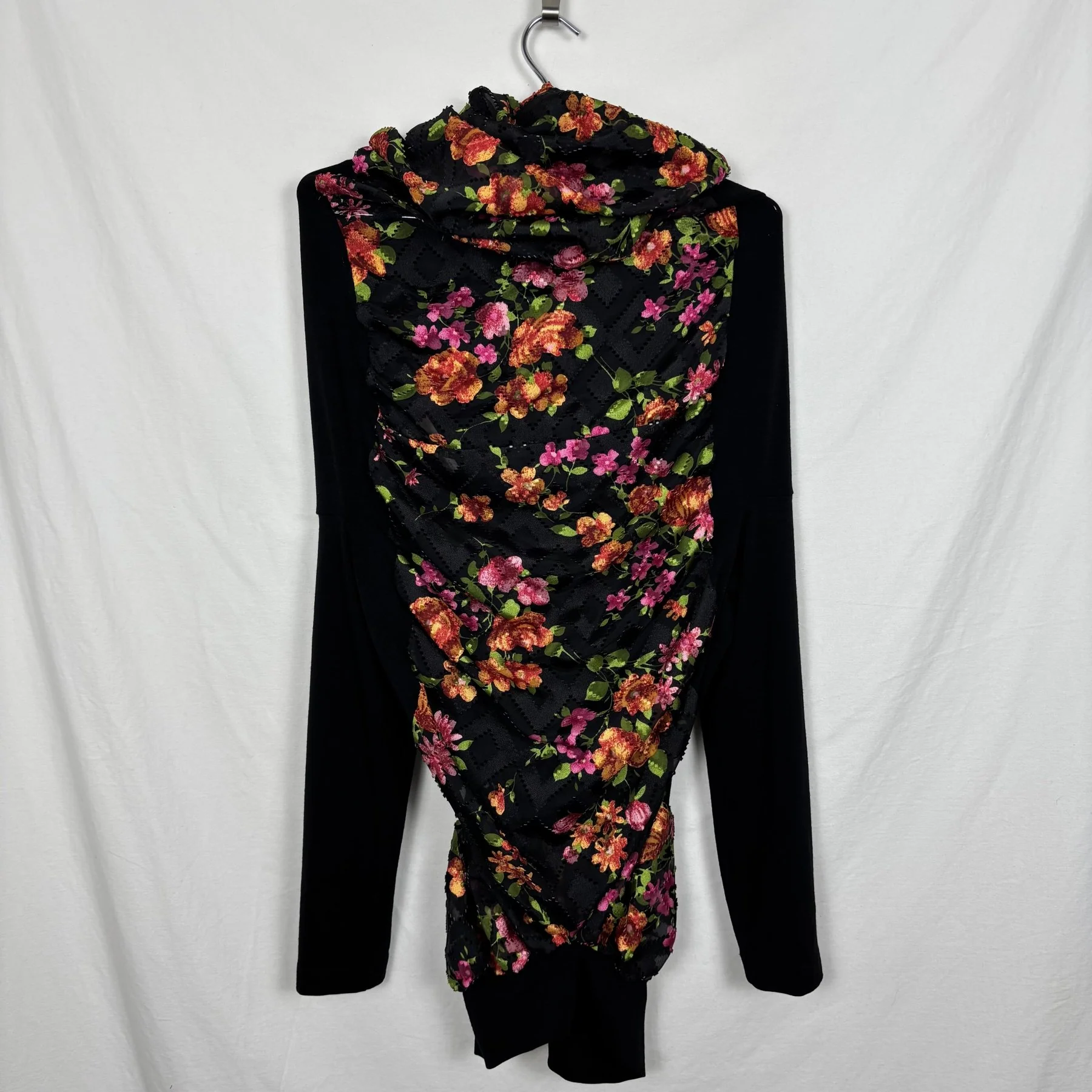 Junya Watanabe Ruched Floral Blouse - Image 2