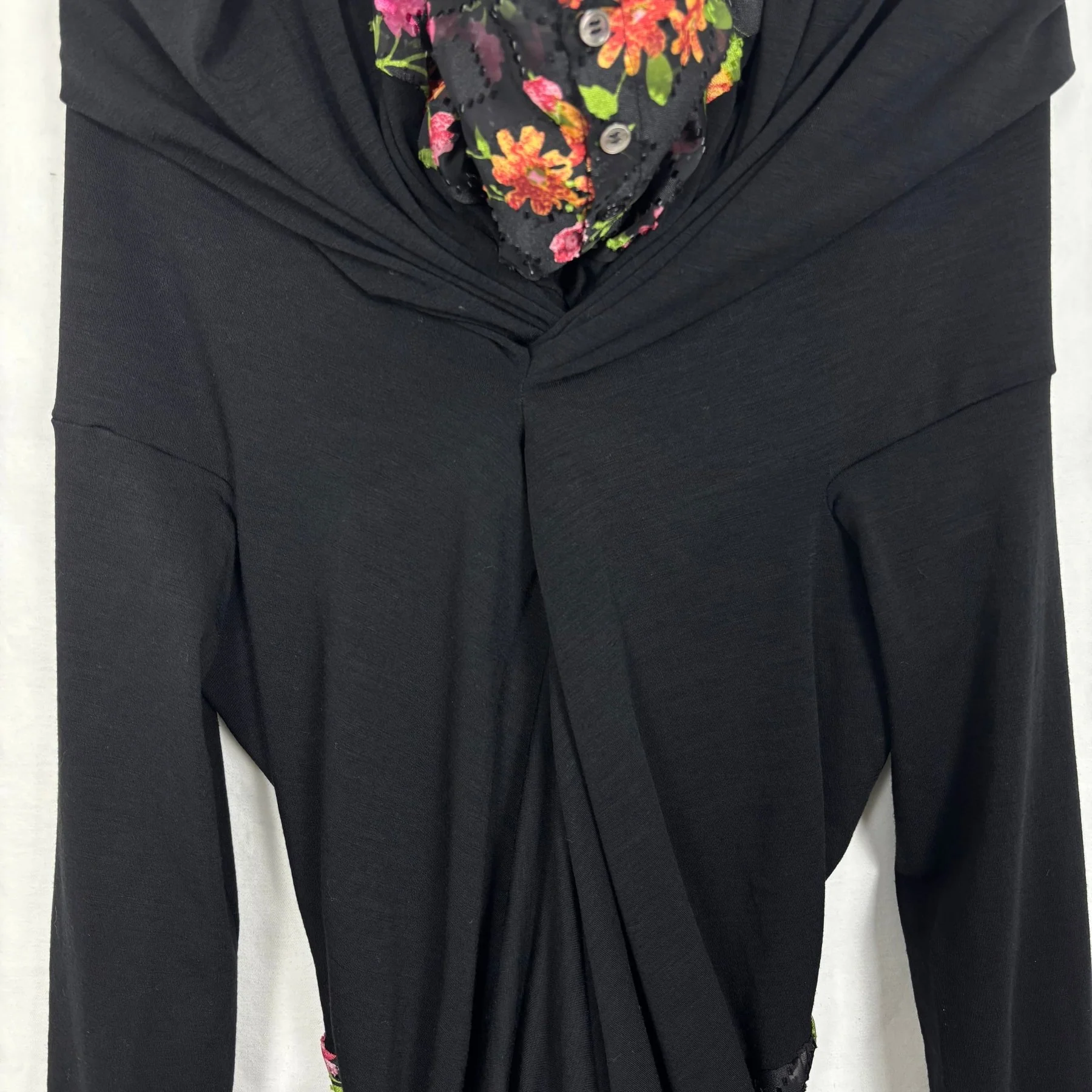 Junya Watanabe Ruched Floral Blouse - Image 6
