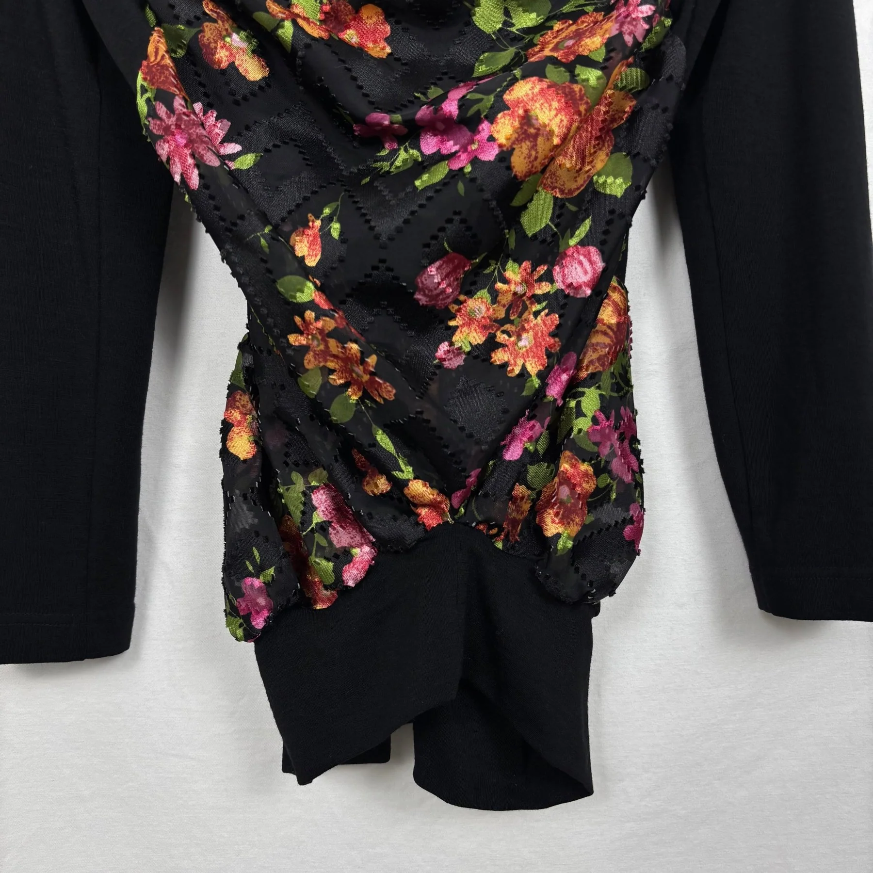 Junya Watanabe Ruched Floral Blouse - Image 7