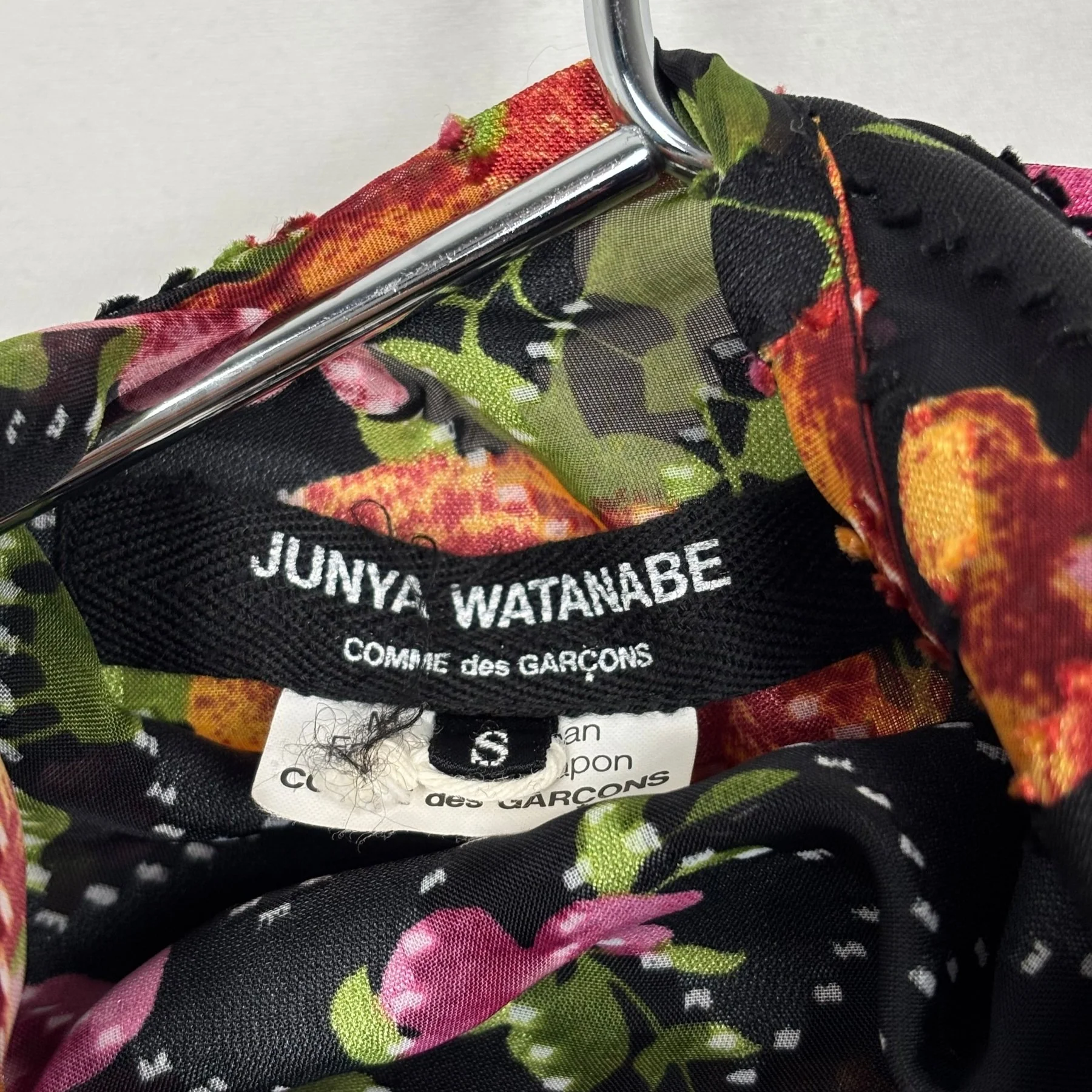 Junya Watanabe Ruched Floral Blouse - Image 9