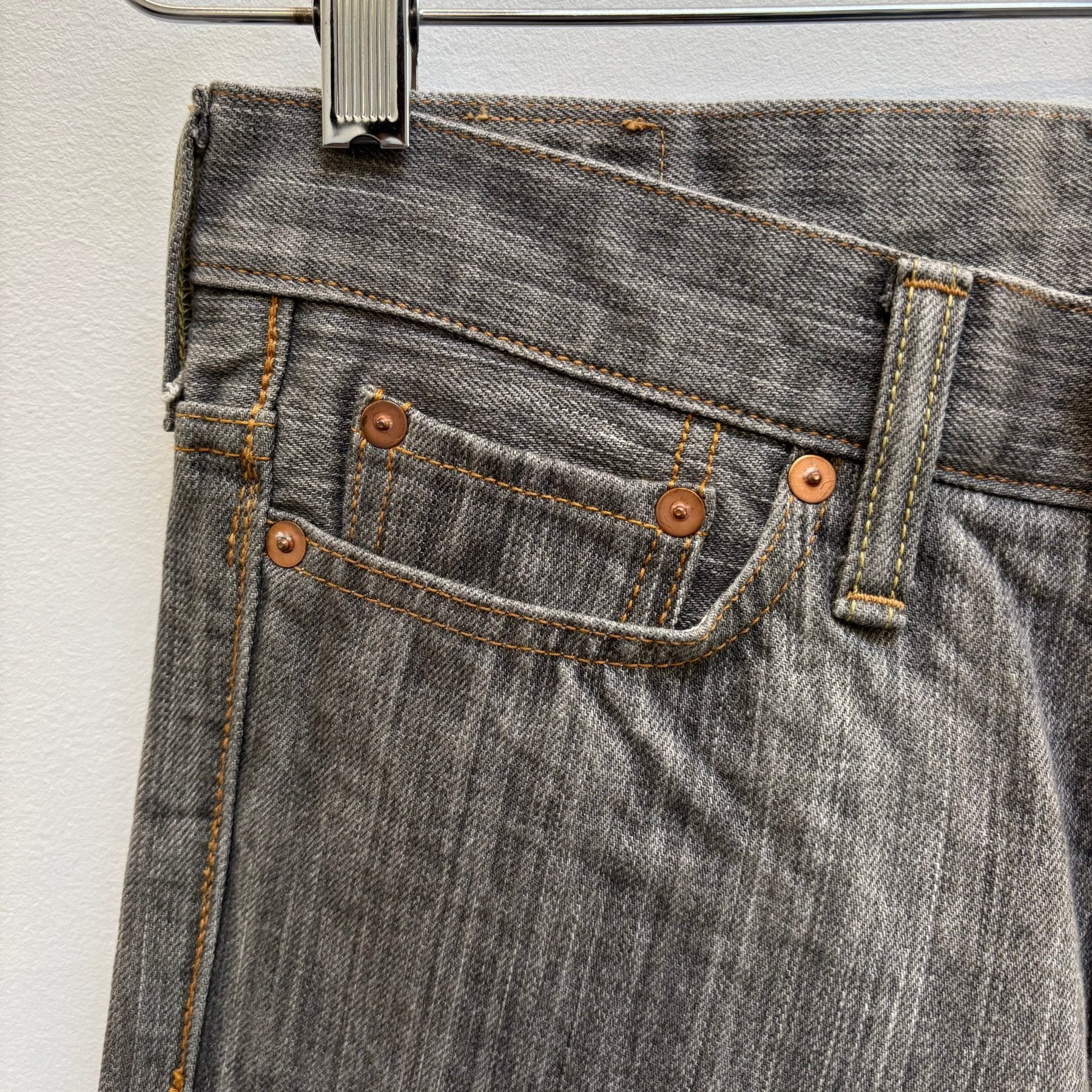 Kapital Grey Denim Jeans - Image 5