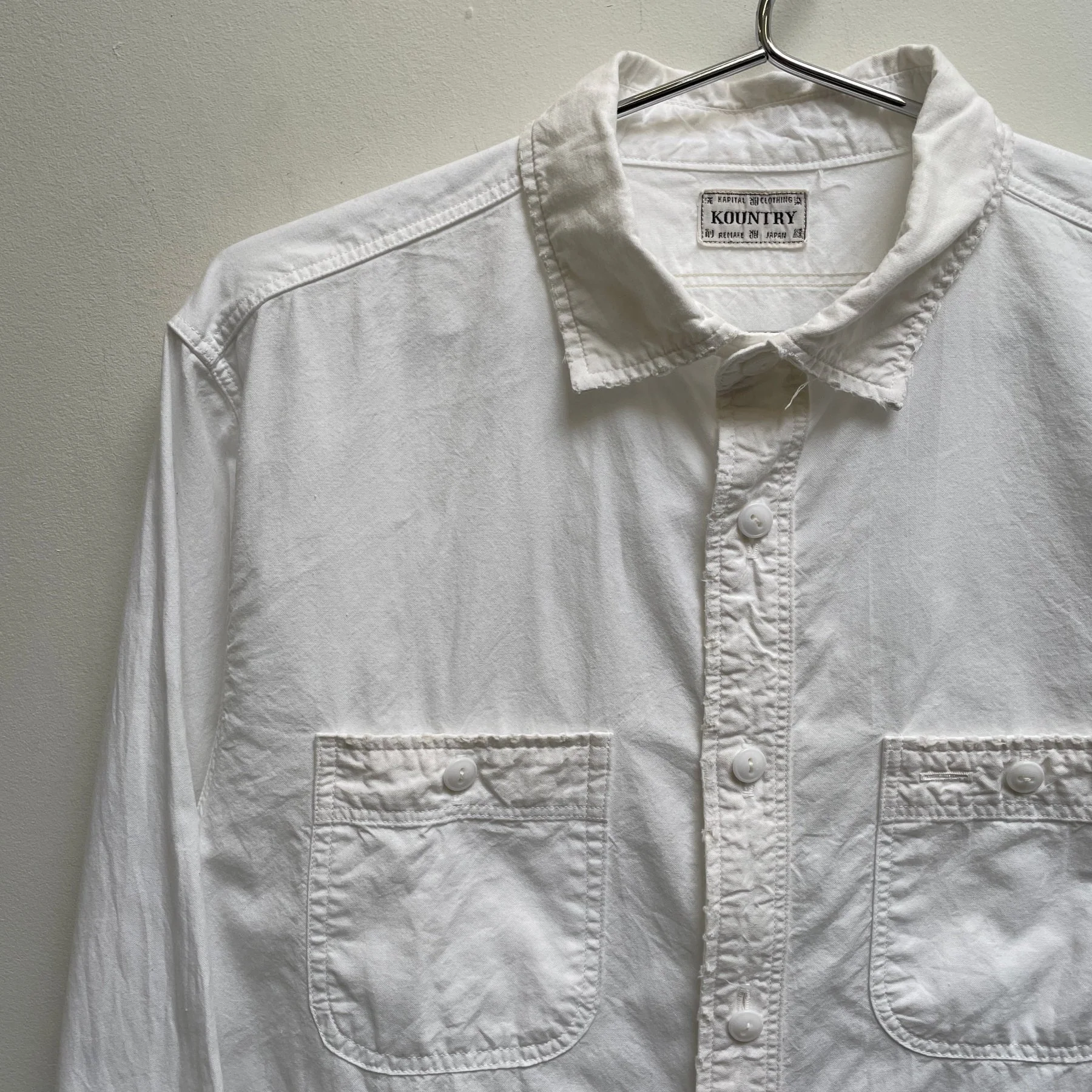 Kapital ‘Kountry’ Button-Up Work Shirt - Image 4