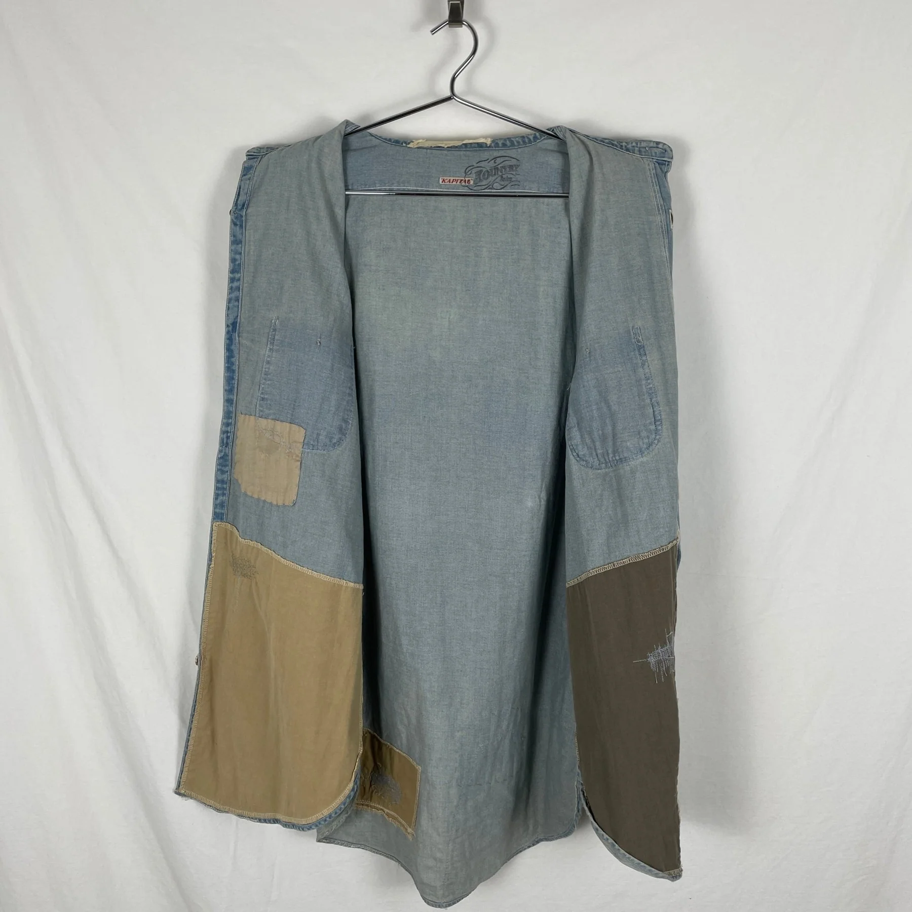 Kapital Patchwork Button Up Shirt - Image 7