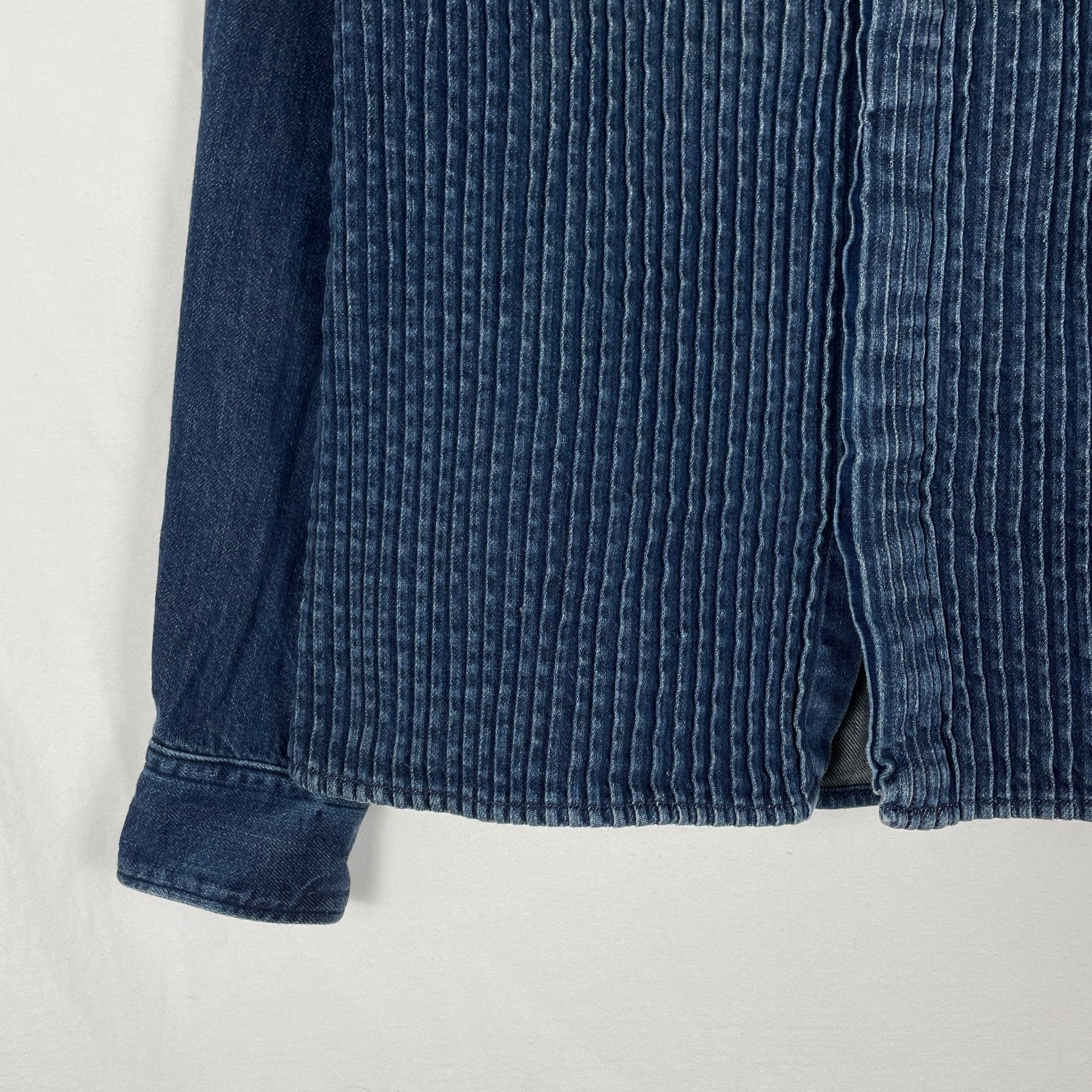 Kapital Pleated Button Up Shirt - Image 5