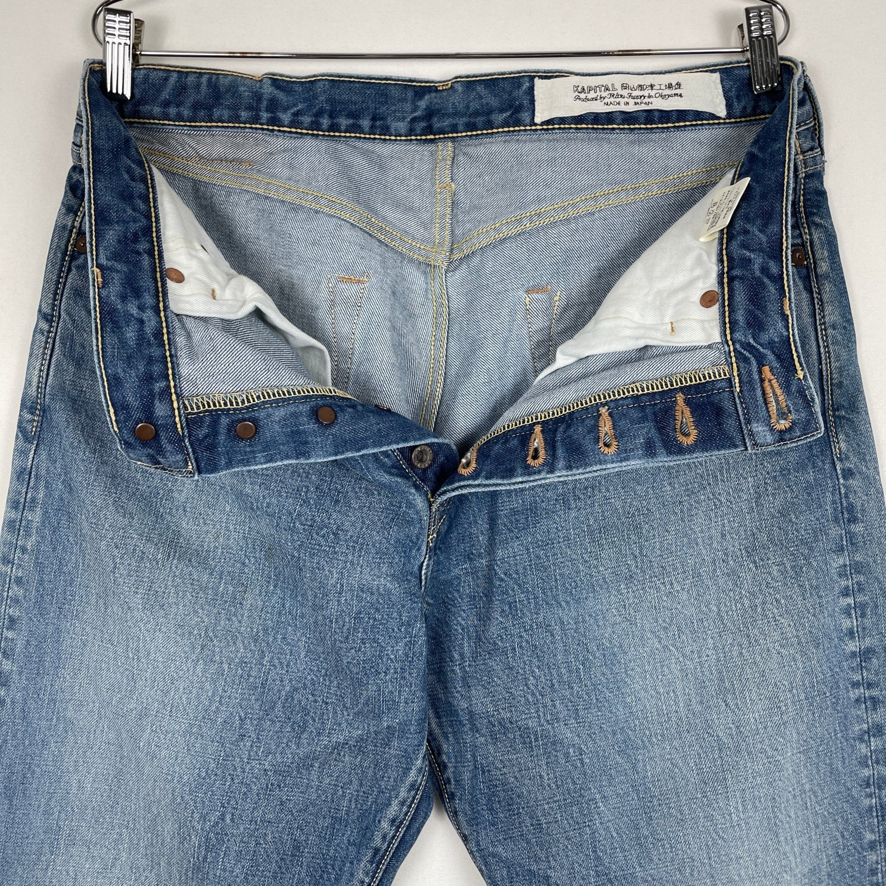 Kapital Straight Leg Jeans - Image 11