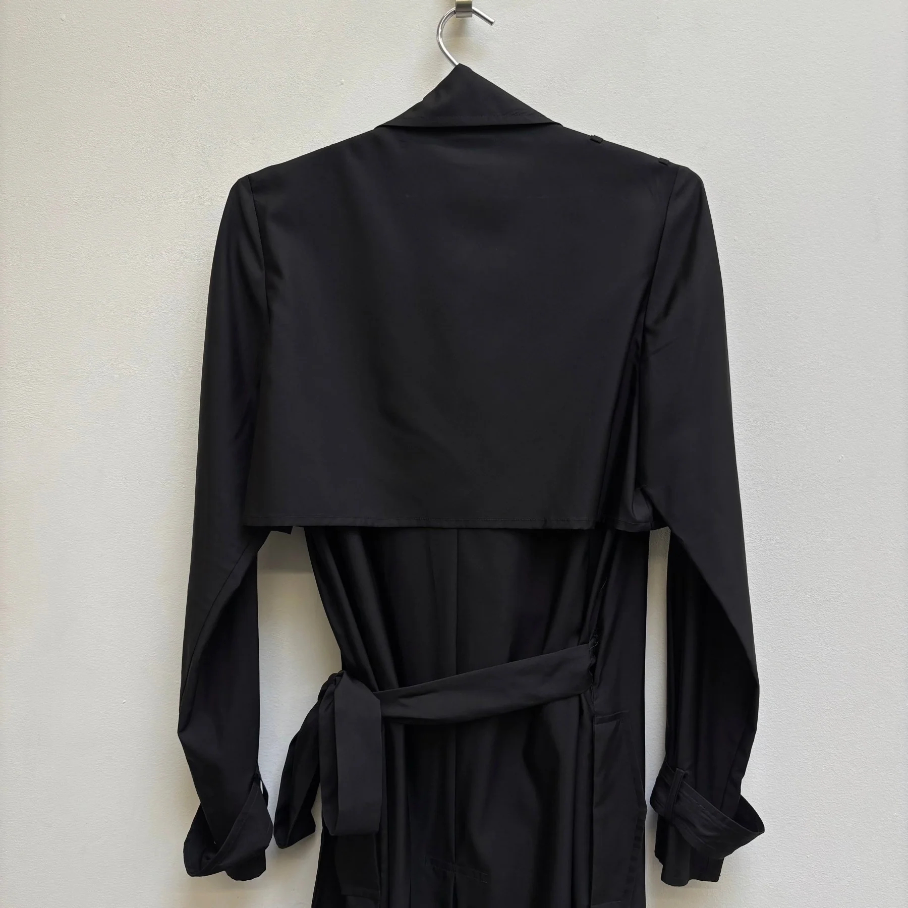 Kris Van Assche Wrap Nylon Trench Coat - Image 11