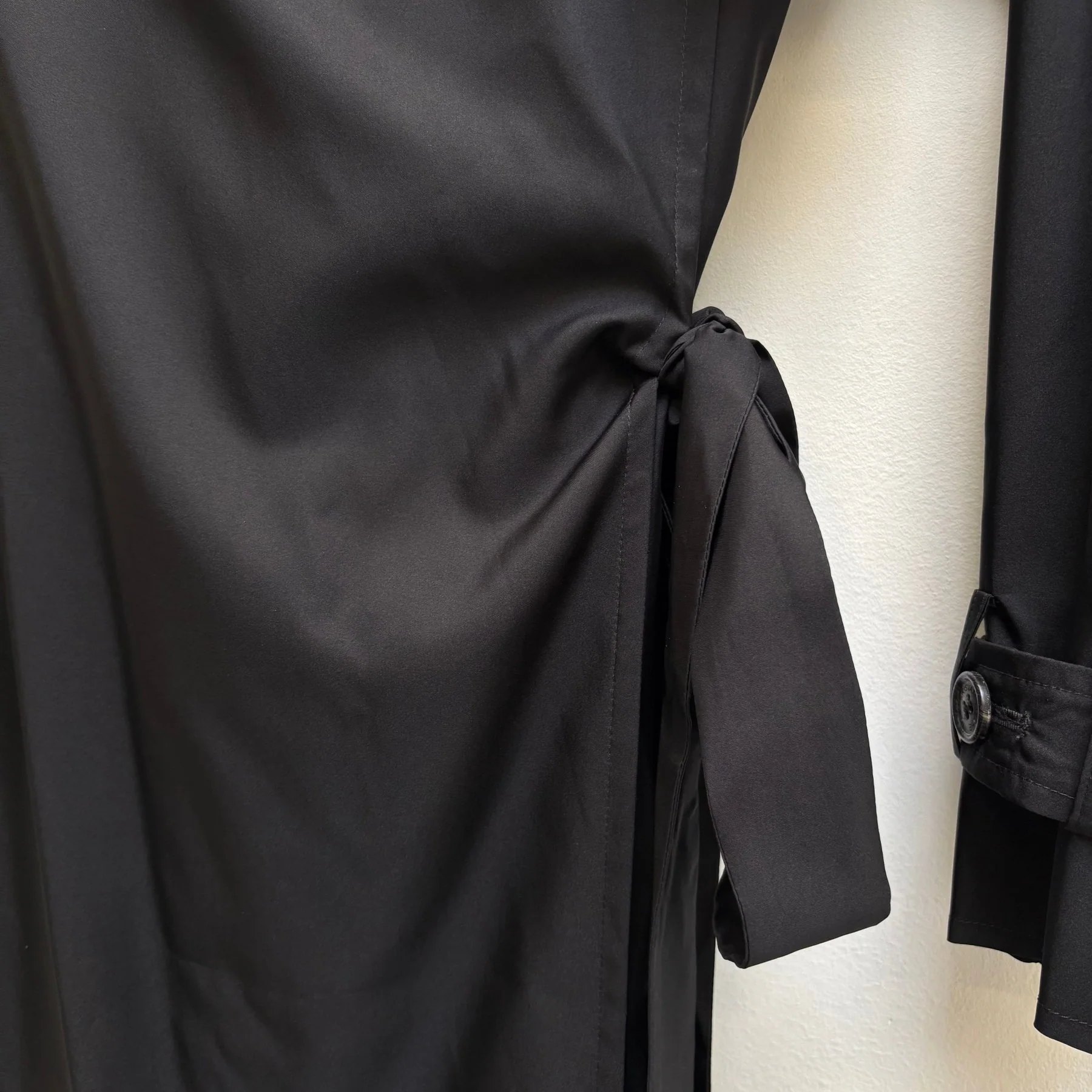 Kris Van Assche Wrap Nylon Trench Coat - Image 8