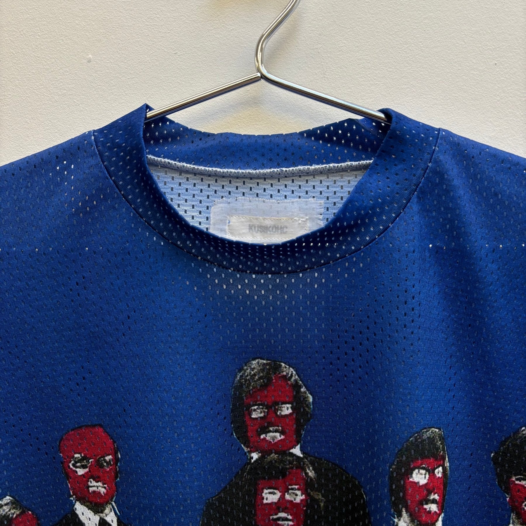 Kusikohc Perforated Jersey Graphic T-Shirt - Image 4