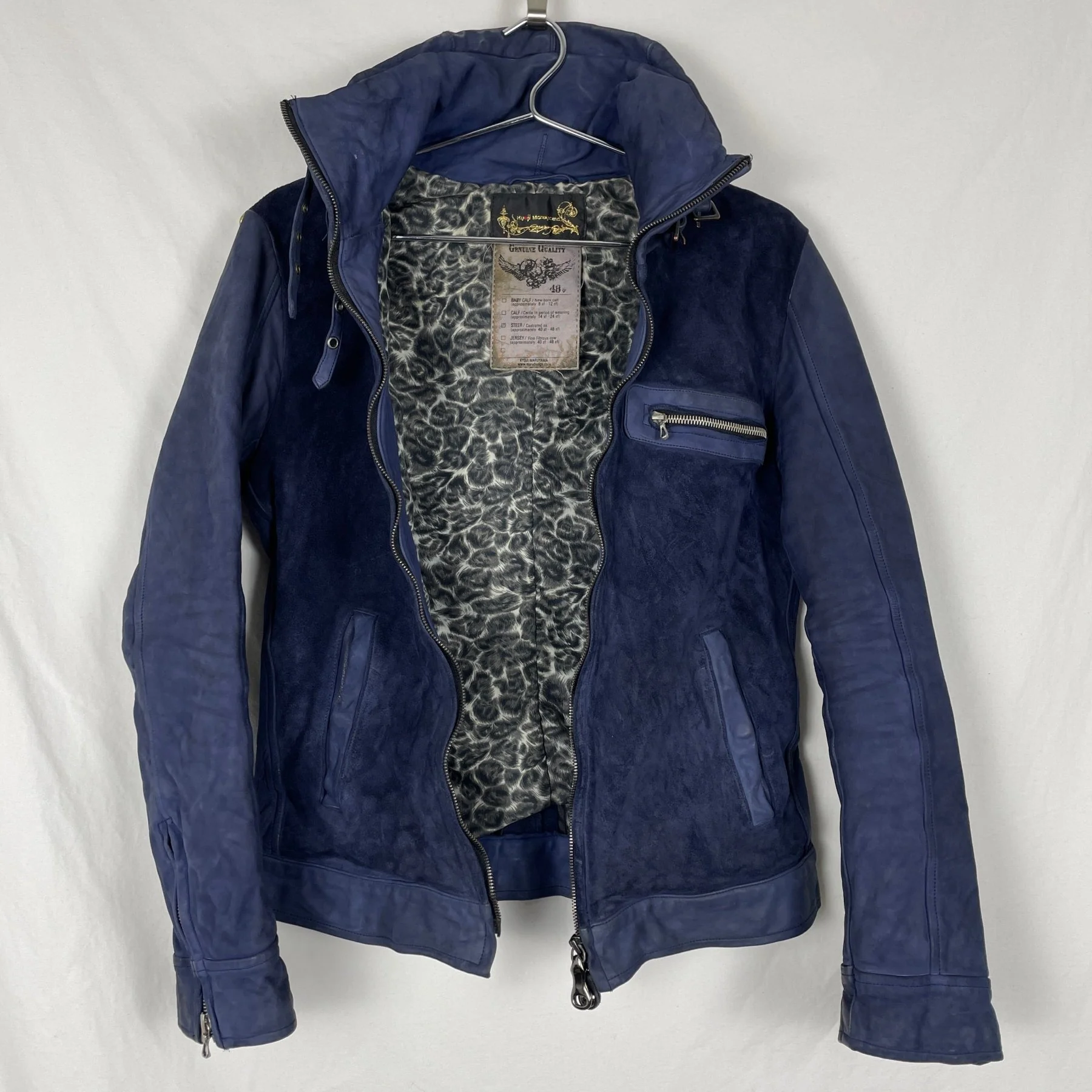 Kyoji Maruyama Calf Leather Jacket - Image 9