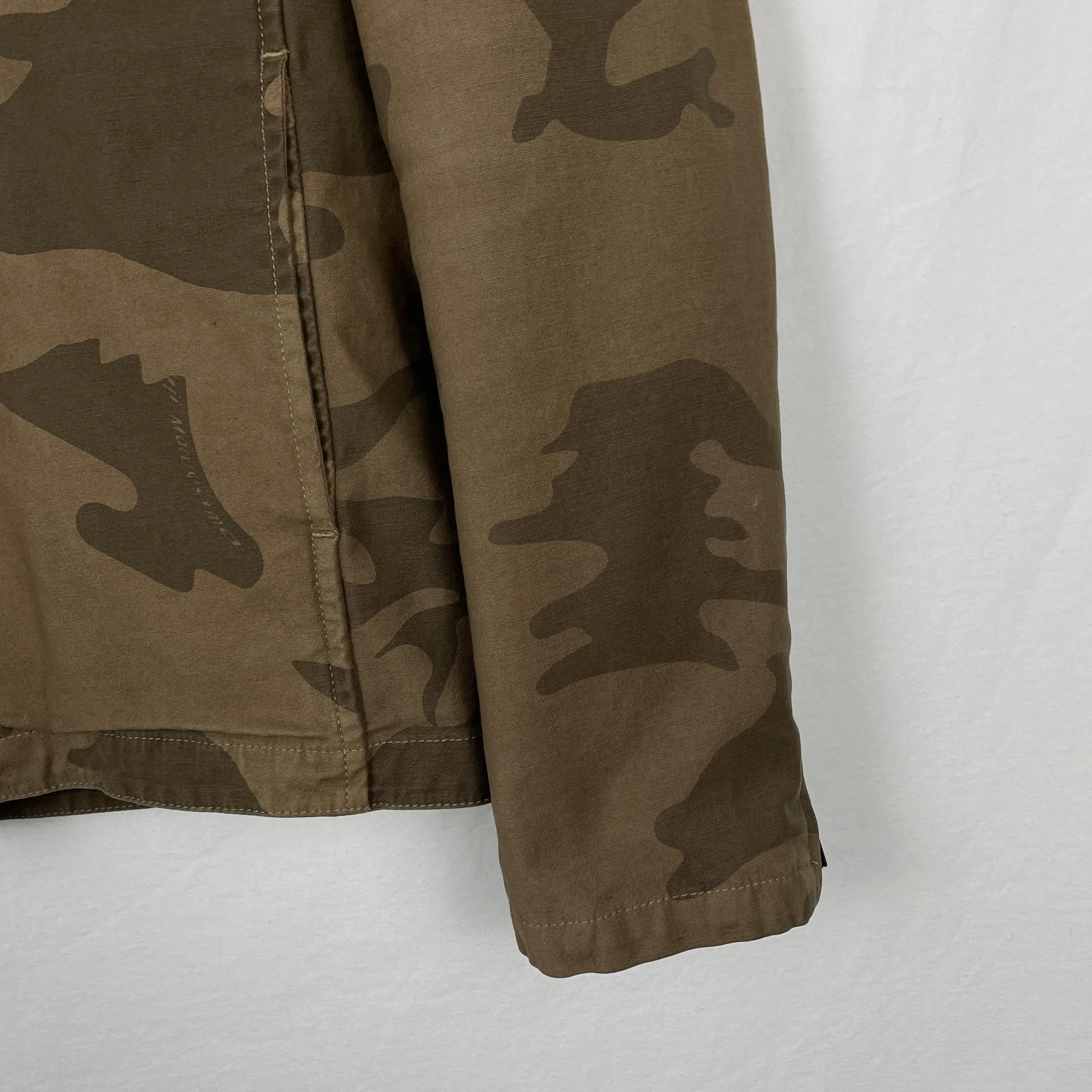Kyoji Maruyama Fur Lined Camo Zip Jacket - Image 3