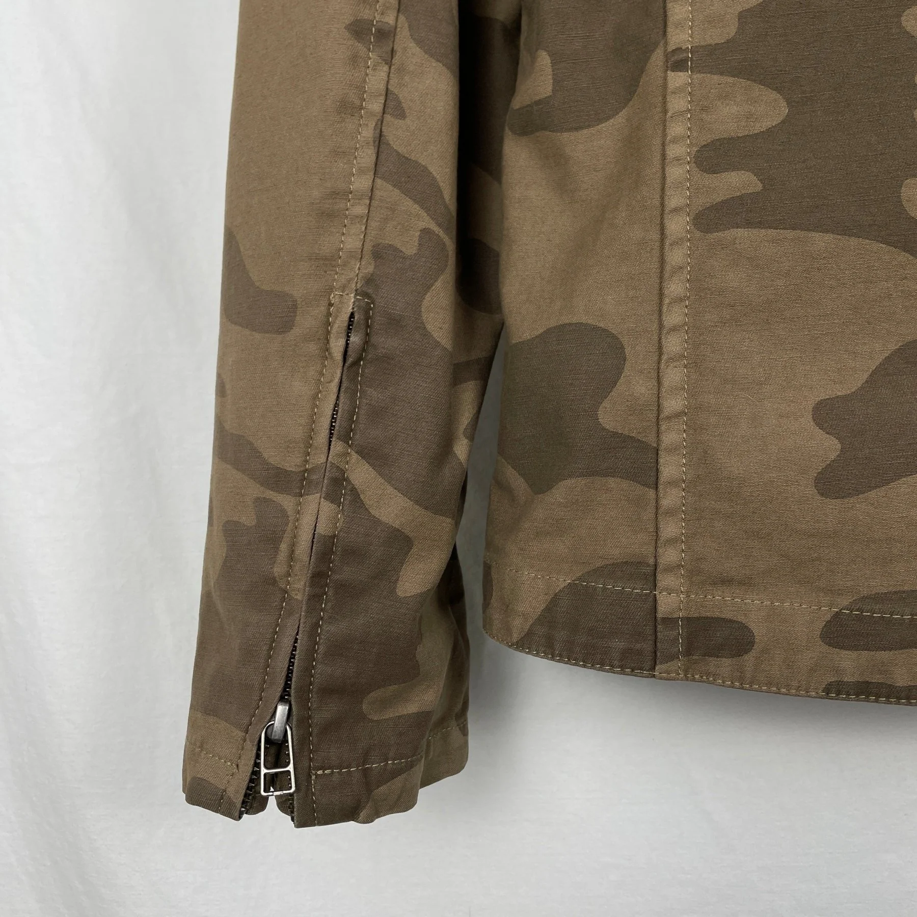 Kyoji Maruyama Fur Lined Camo Zip Jacket - Image 6