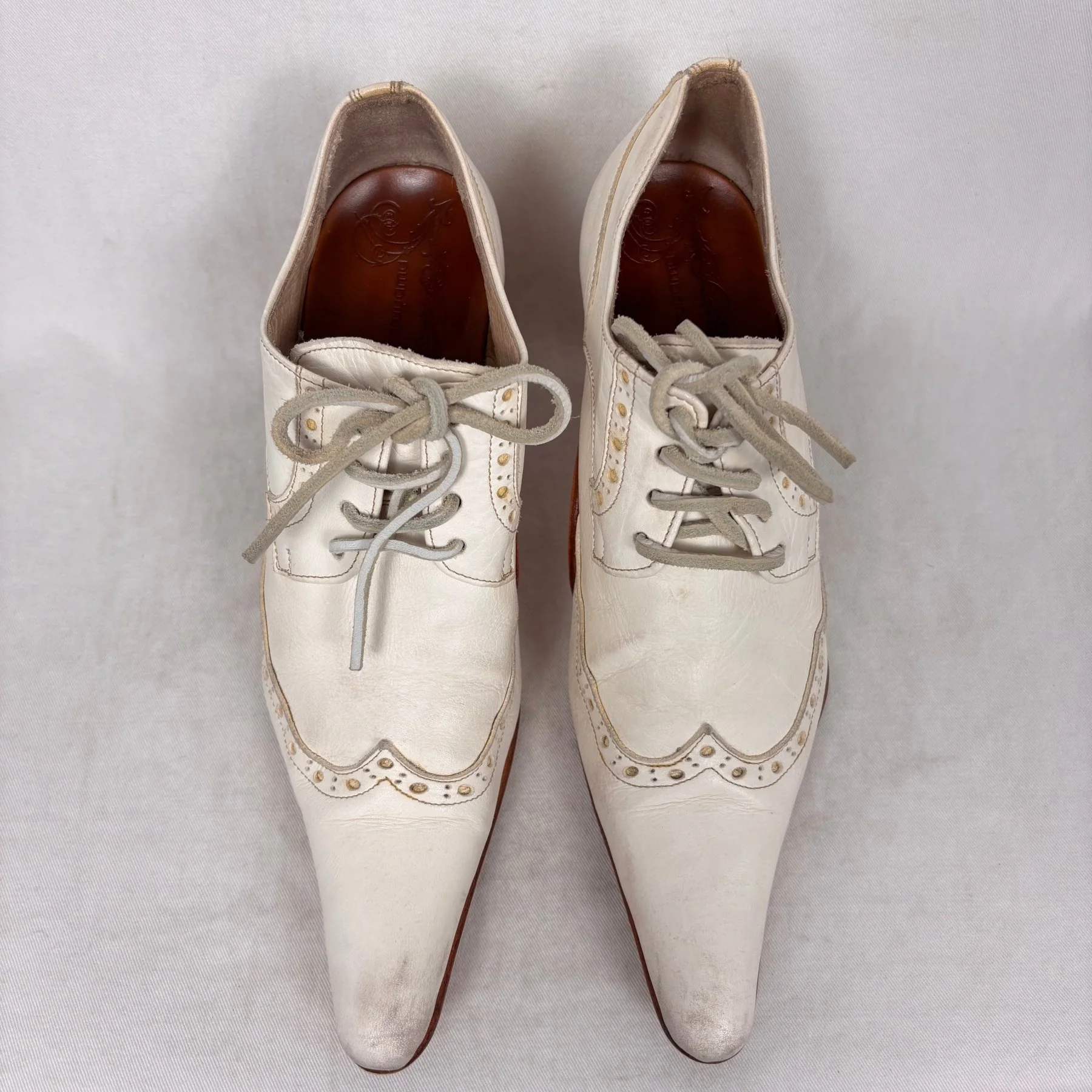 00s Kyoji Maruyama Oxford Kitten Heel - Image 5