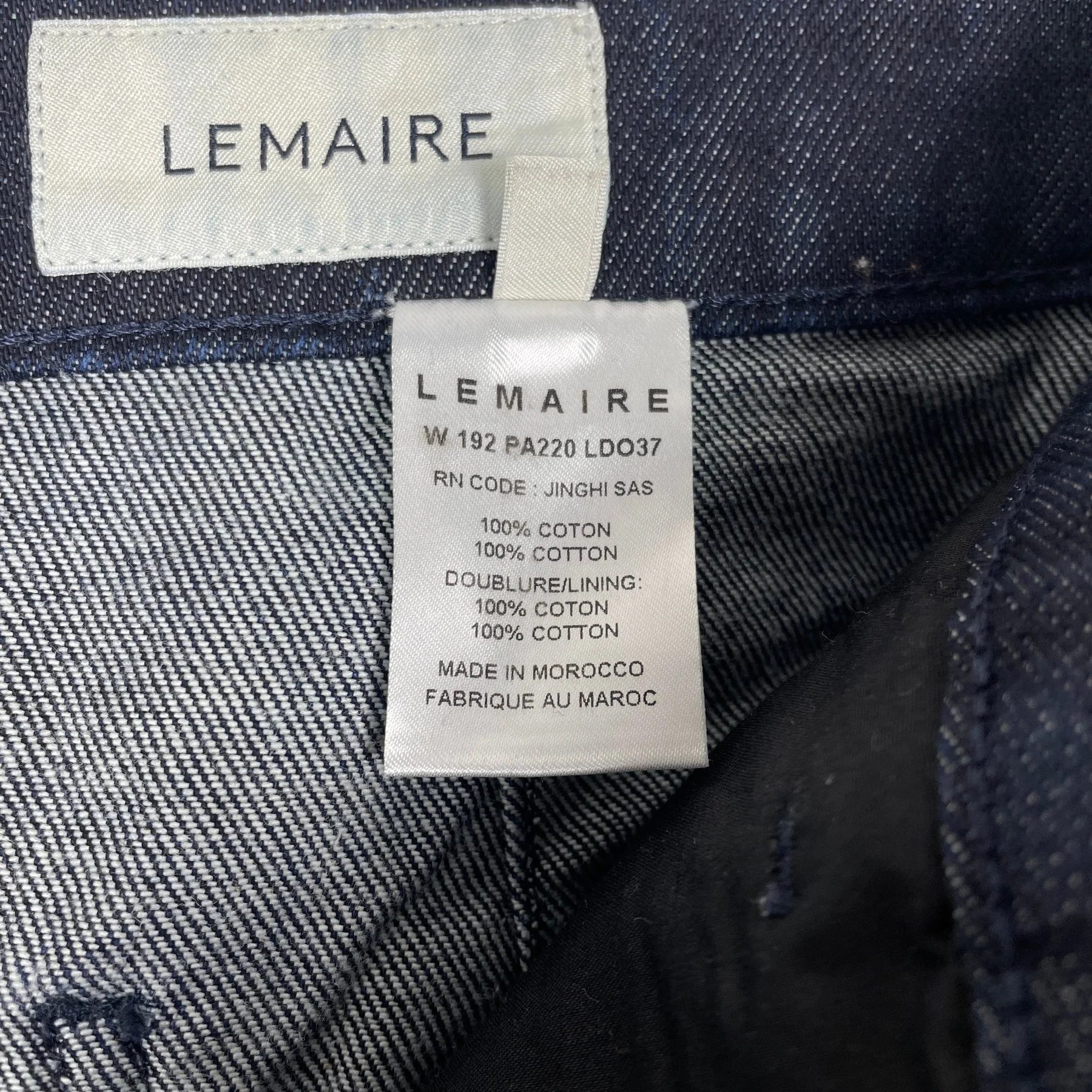 Lemaire Flat Rivet Jeans - Image 10