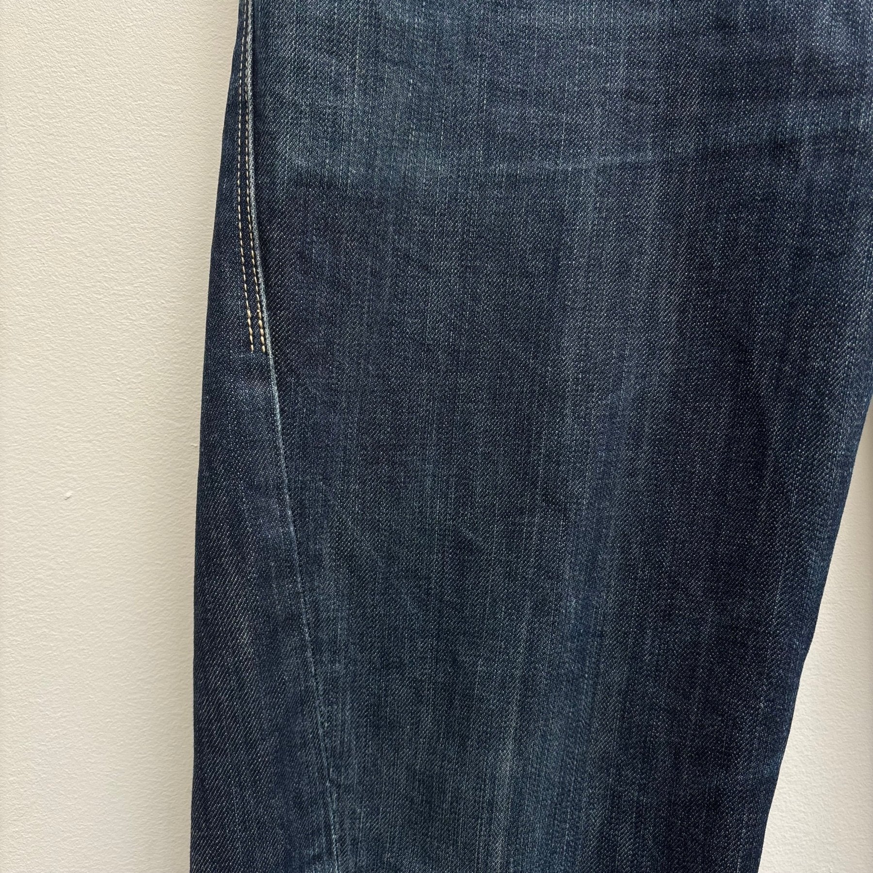 Levi's Engineered Distressed Dark Wash Jeans - Image 7