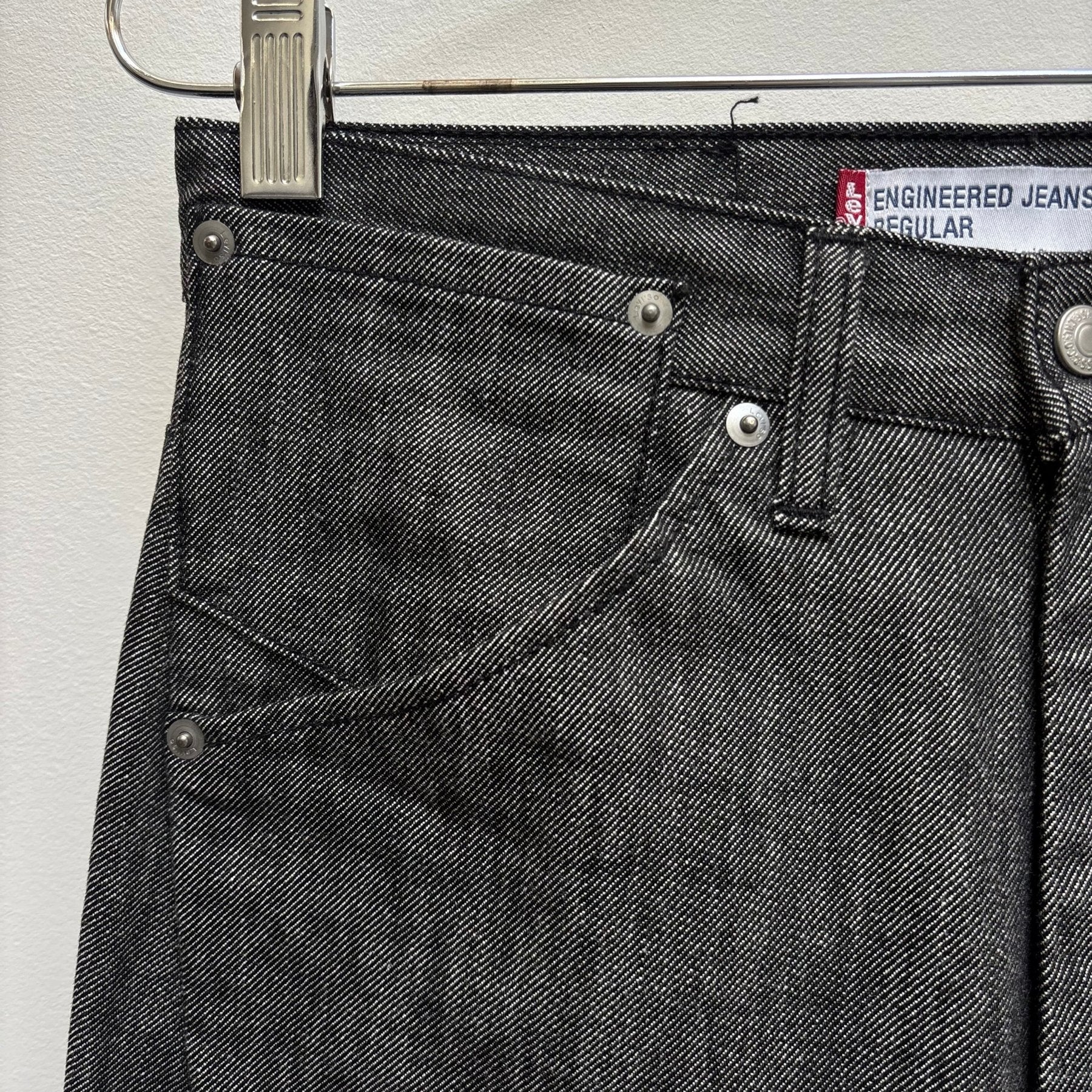 Levi's Engineered Regular Grey Jeans - Image 5