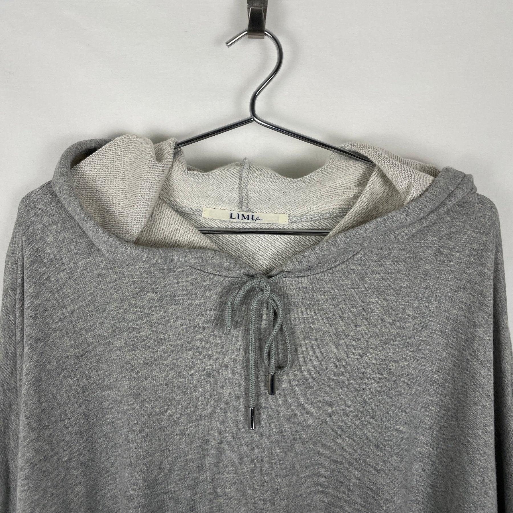 Limi Feu Distorted Grey Hoodie - Image 3