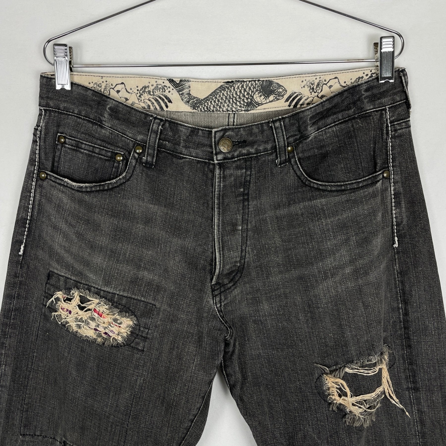 Made In Japan Distressed Denim - Image 6