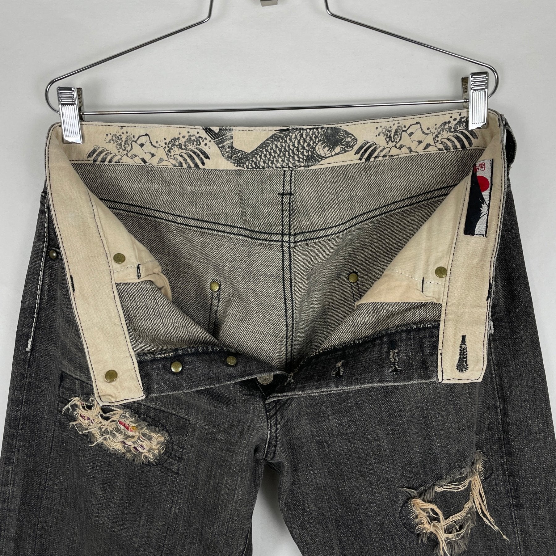 Made In Japan Distressed Denim - Image 8