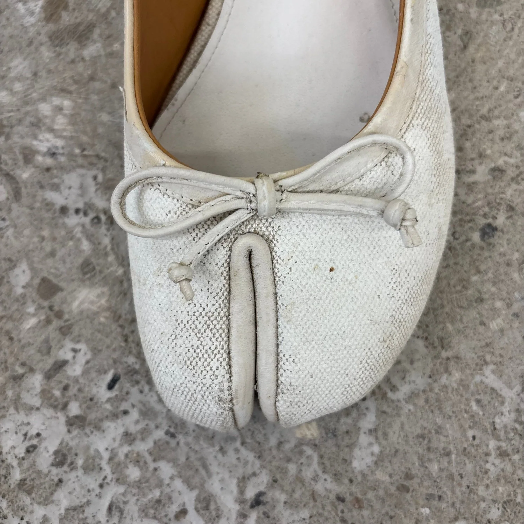Maison Margiela Canvas Mary Jane Tabis - Image 5