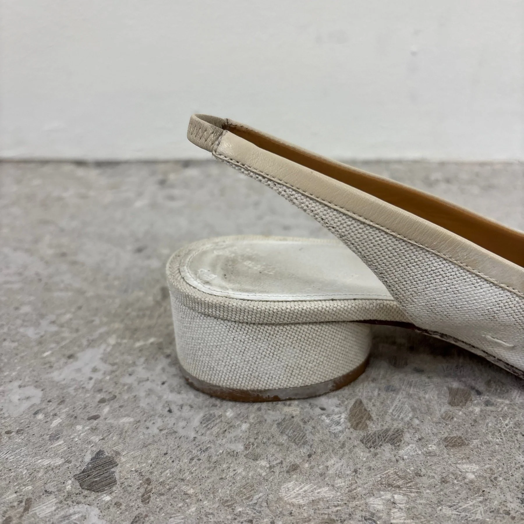 Maison Margiela Canvas Mary Jane Tabis - Image 6