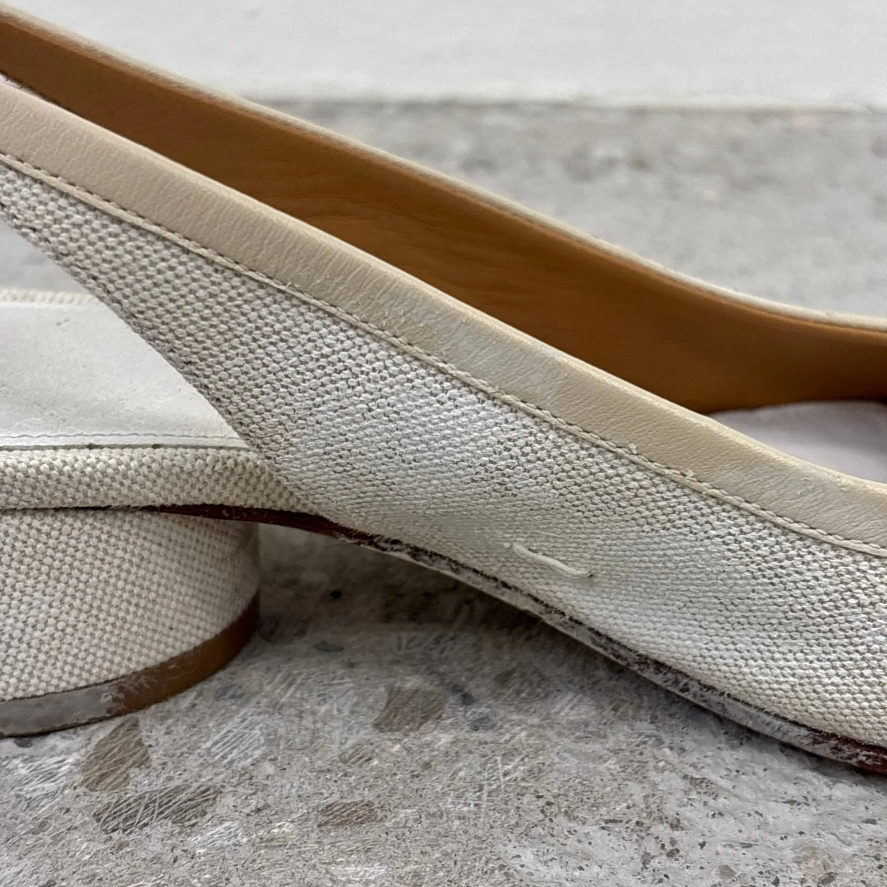 Maison Margiela Canvas Mary Jane Tabis - Image 7