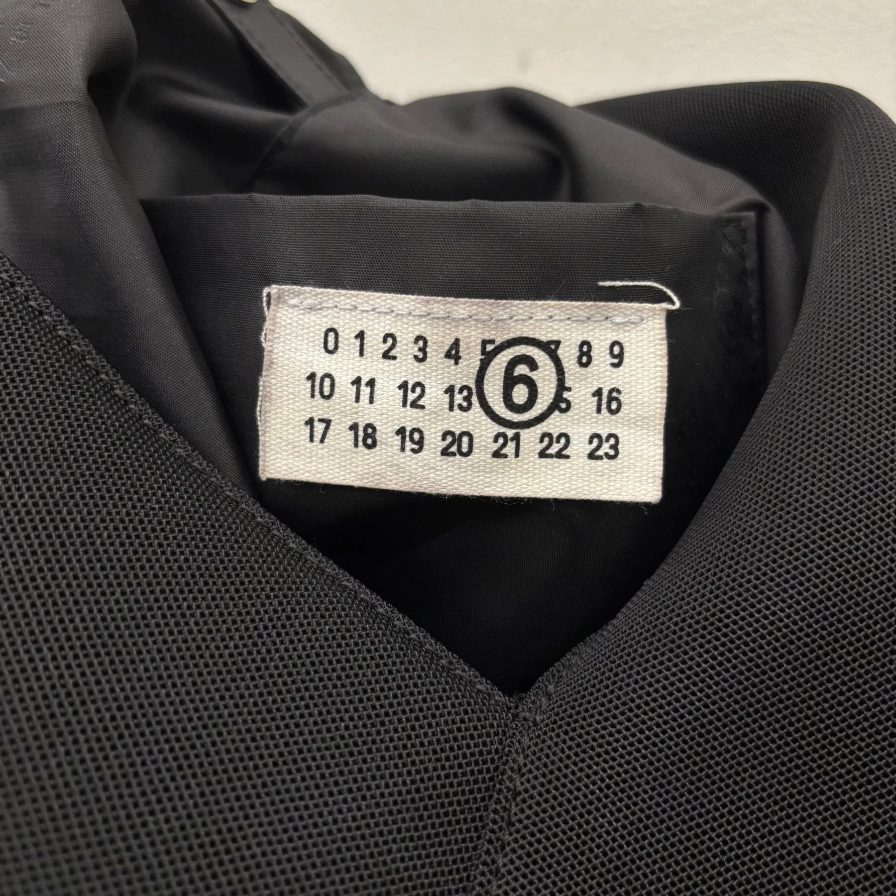 Maison Margiela MM6 Bonded Mesh Triangle Tote Bag - Image 14