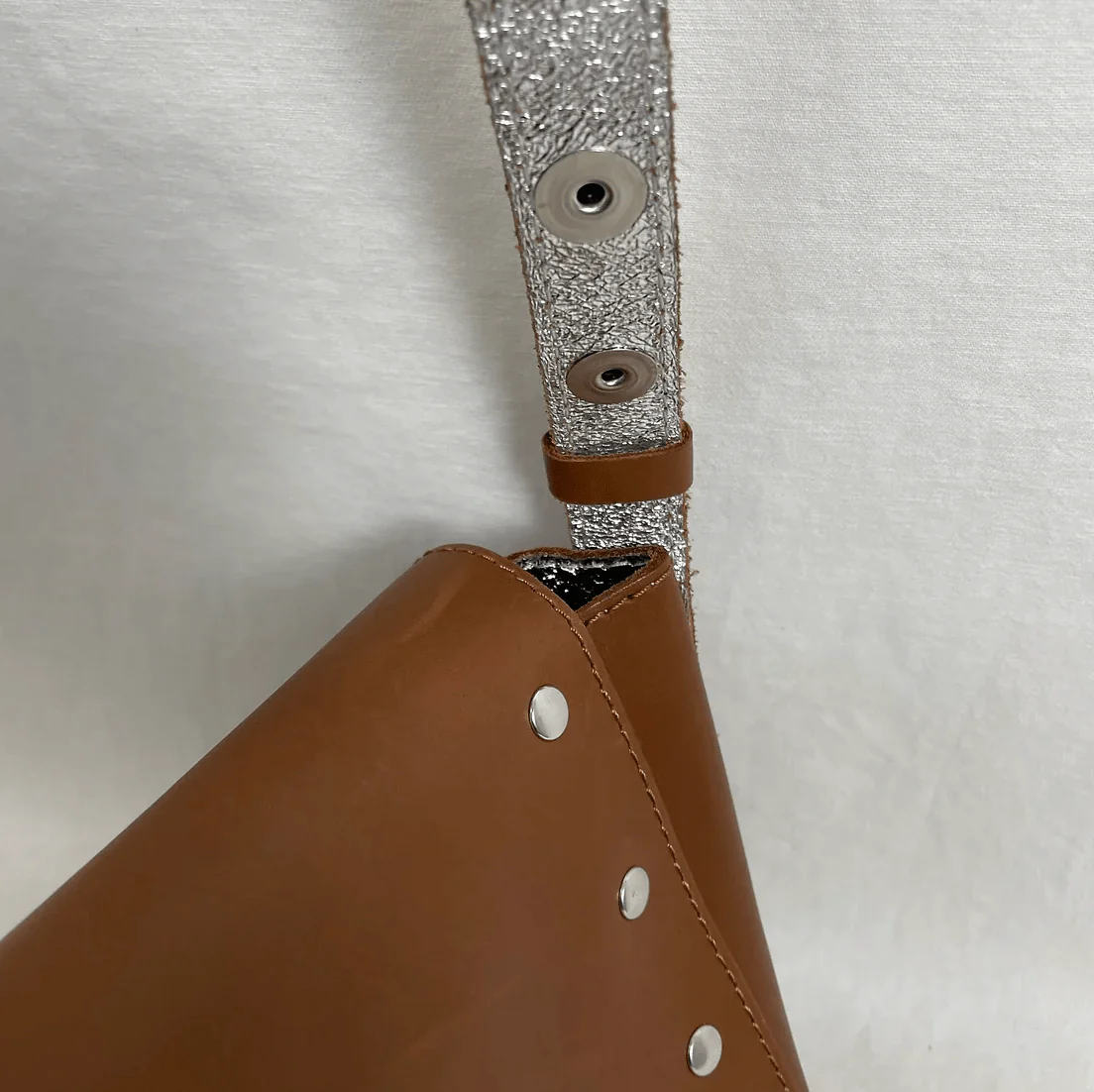 MM6 Silver Paint Bag - Image 5