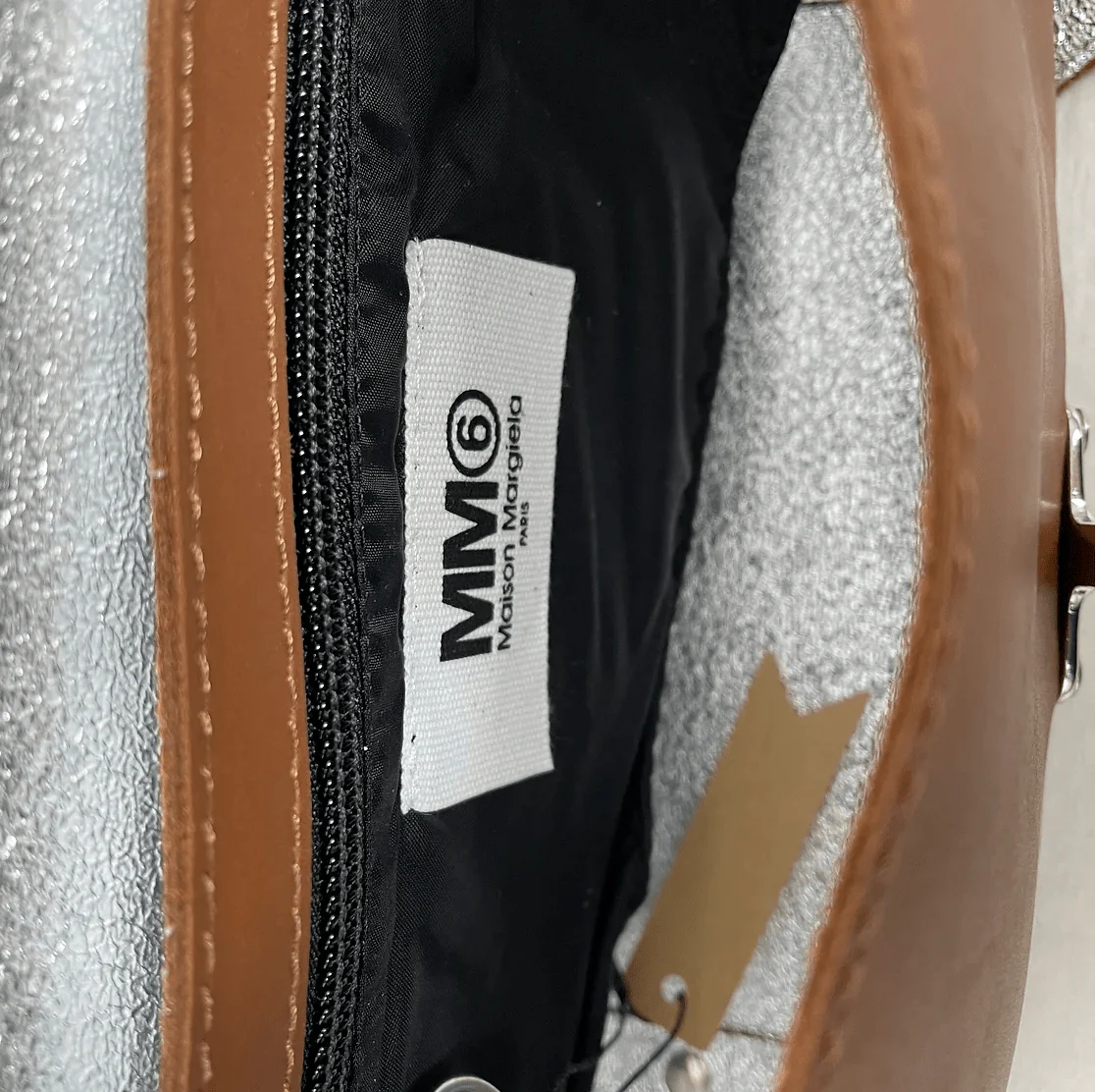 MM6 Silver Paint Bag - Image 7