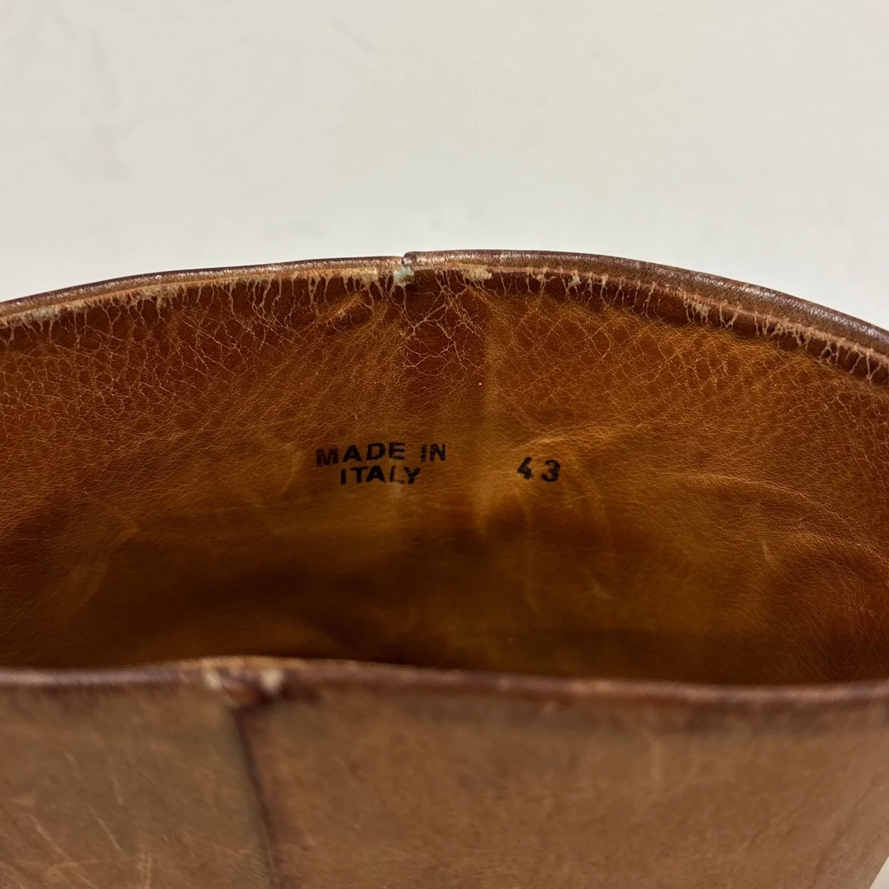 Maison Margiela ‘Pecos’ Brown Leather Boots - Image 10