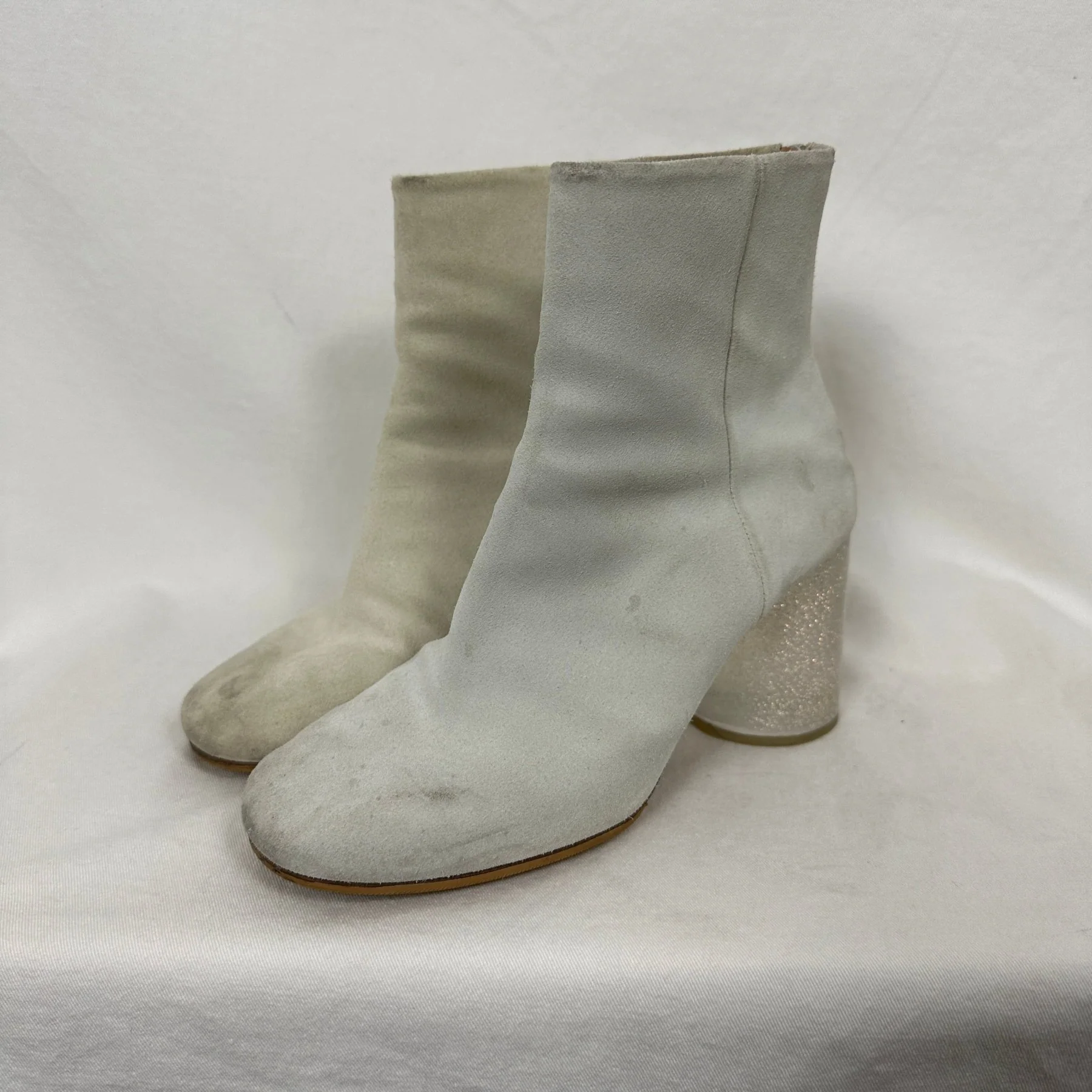 Maison Margiela Suede Ankle Boots - Image 3