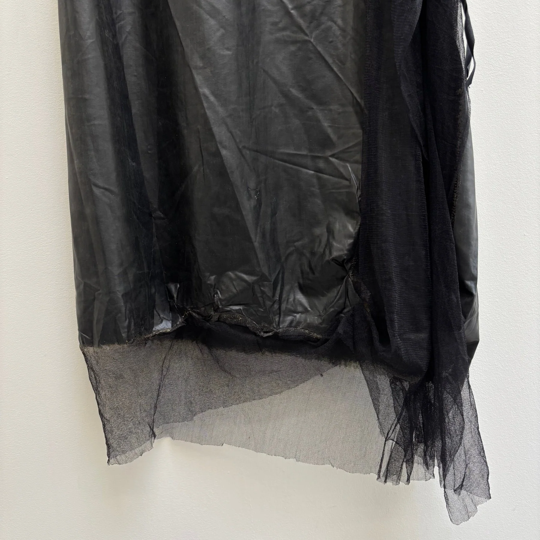 Marc Le Bihan Latex Tule Maxi Skirt - Image 4