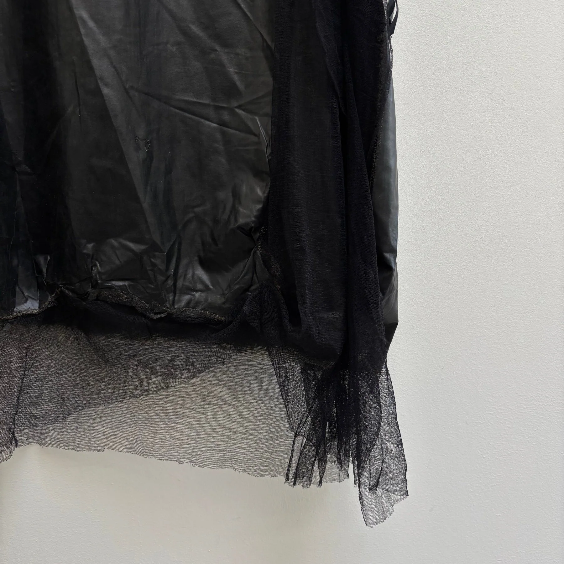 Marc Le Bihan Latex Tule Maxi Skirt - Image 6