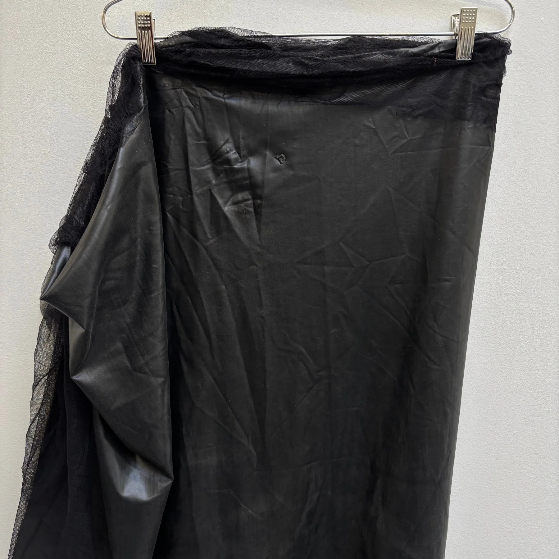 Marc Le Bihan Latex Tule Maxi Skirt - Image 7