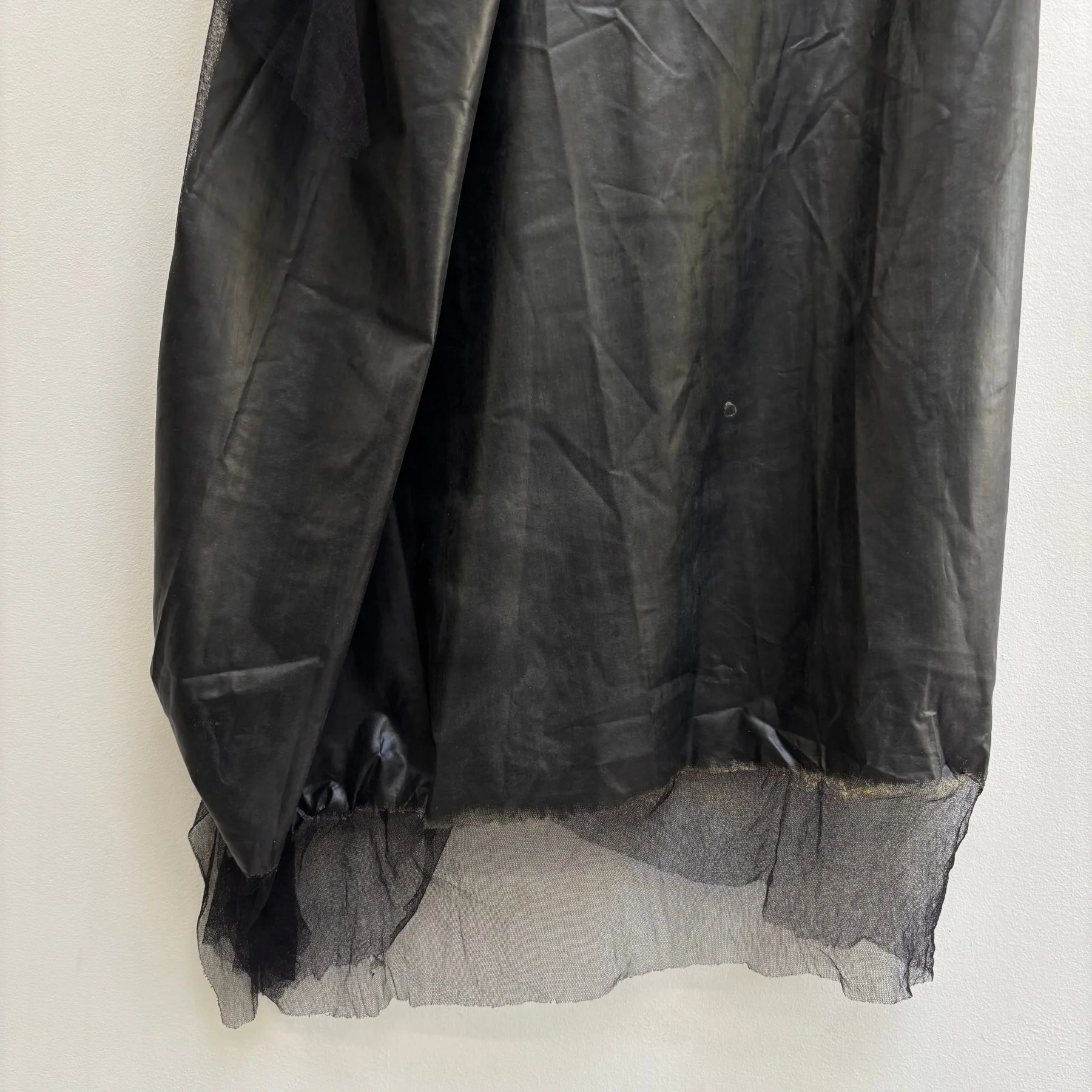 Marc Le Bihan Latex Tule Maxi Skirt - Image 8
