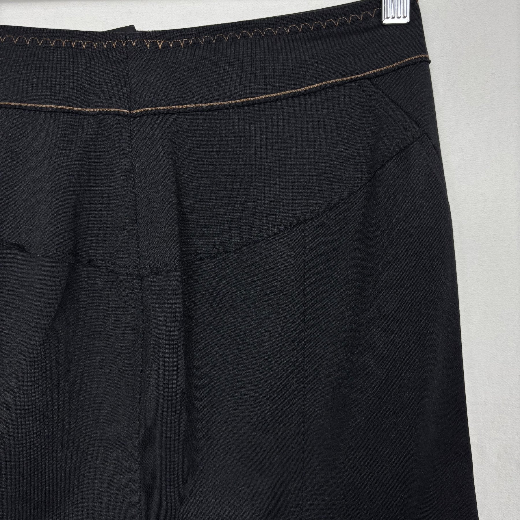 90s Marithe Francois & Girbaud Hem Frill Mini Skirt - Image 7
