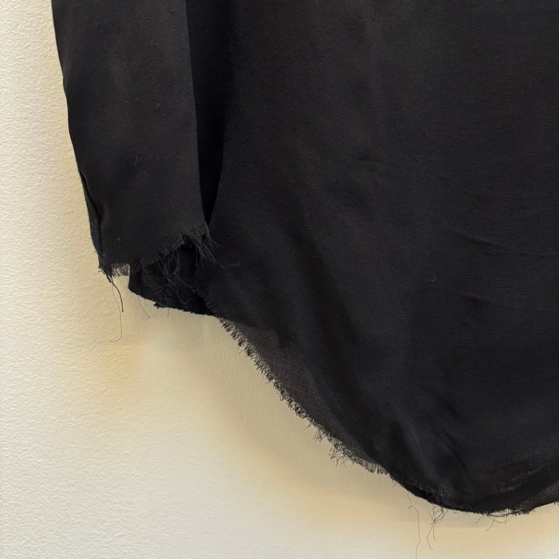 Marques Almeida Black Round Neck Tank Top - Image 6