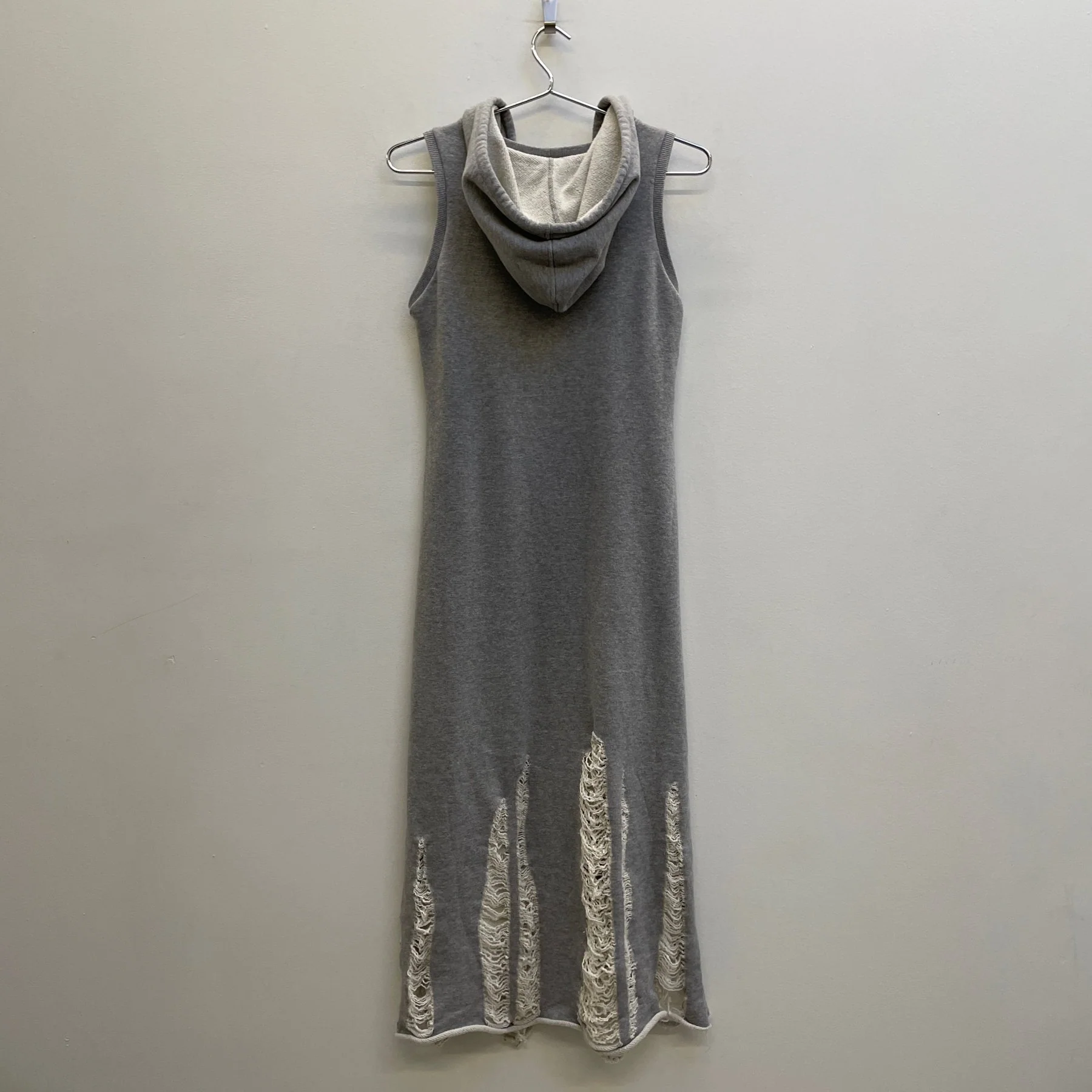 Mihara Yasuhiro X Bette Ridgeway Distressed Hybrid Hoodie Dress - Image 2