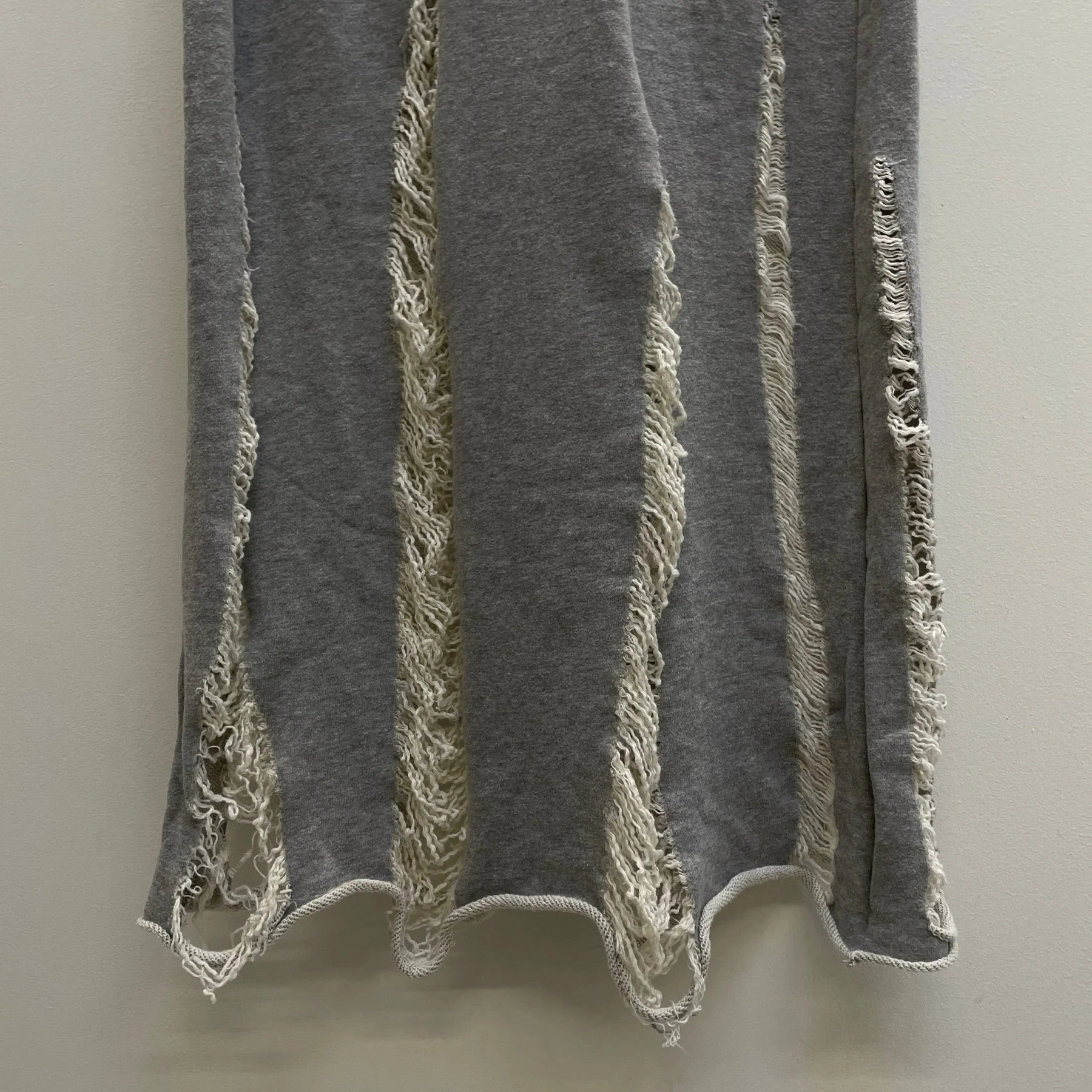 Mihara Yasuhiro X Bette Ridgeway Distressed Hybrid Hoodie Dress - Image 5