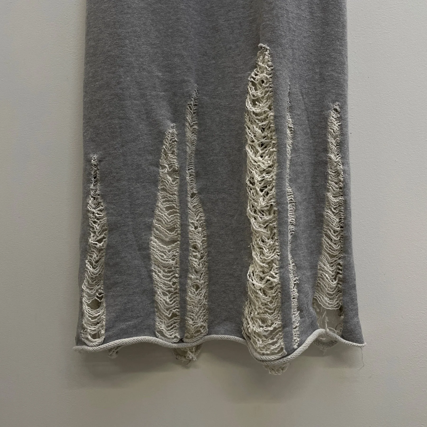 Mihara Yasuhiro X Bette Ridgeway Distressed Hybrid Hoodie Dress - Image 7