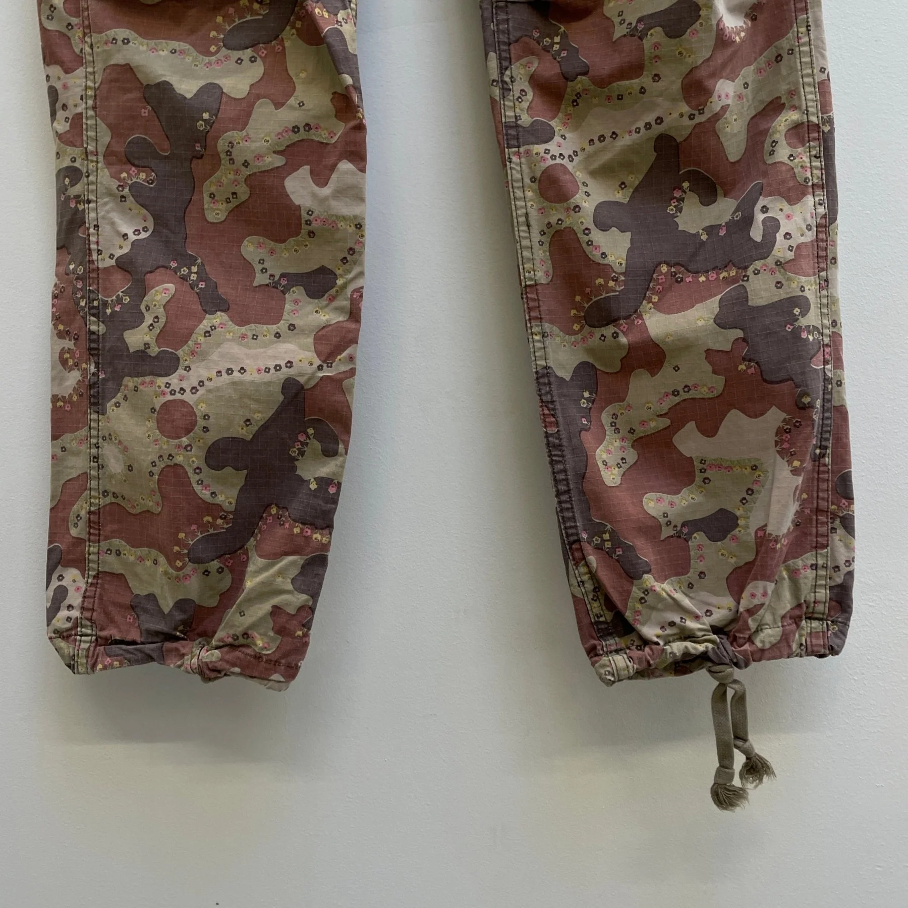 Mihara Yasuhiro Floral Camo Reconstructed Cargo Pants - Image 7