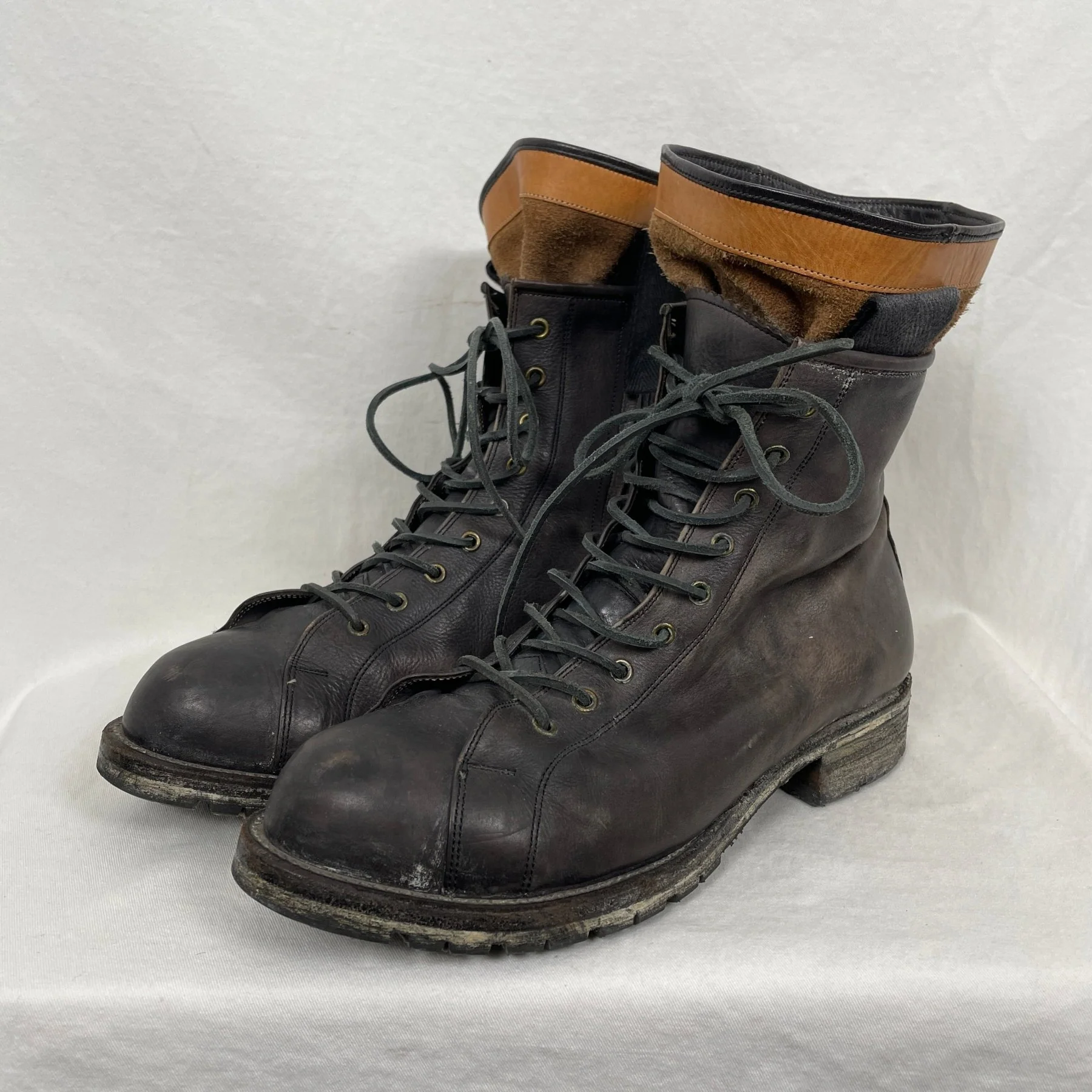 Mihara Yasuhiro Layered Combat Boots - Image 3
