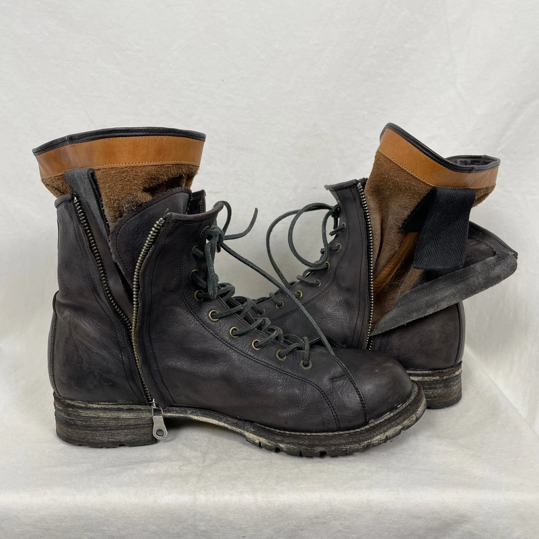 Mihara Yasuhiro Layered Combat Boots - Image 6