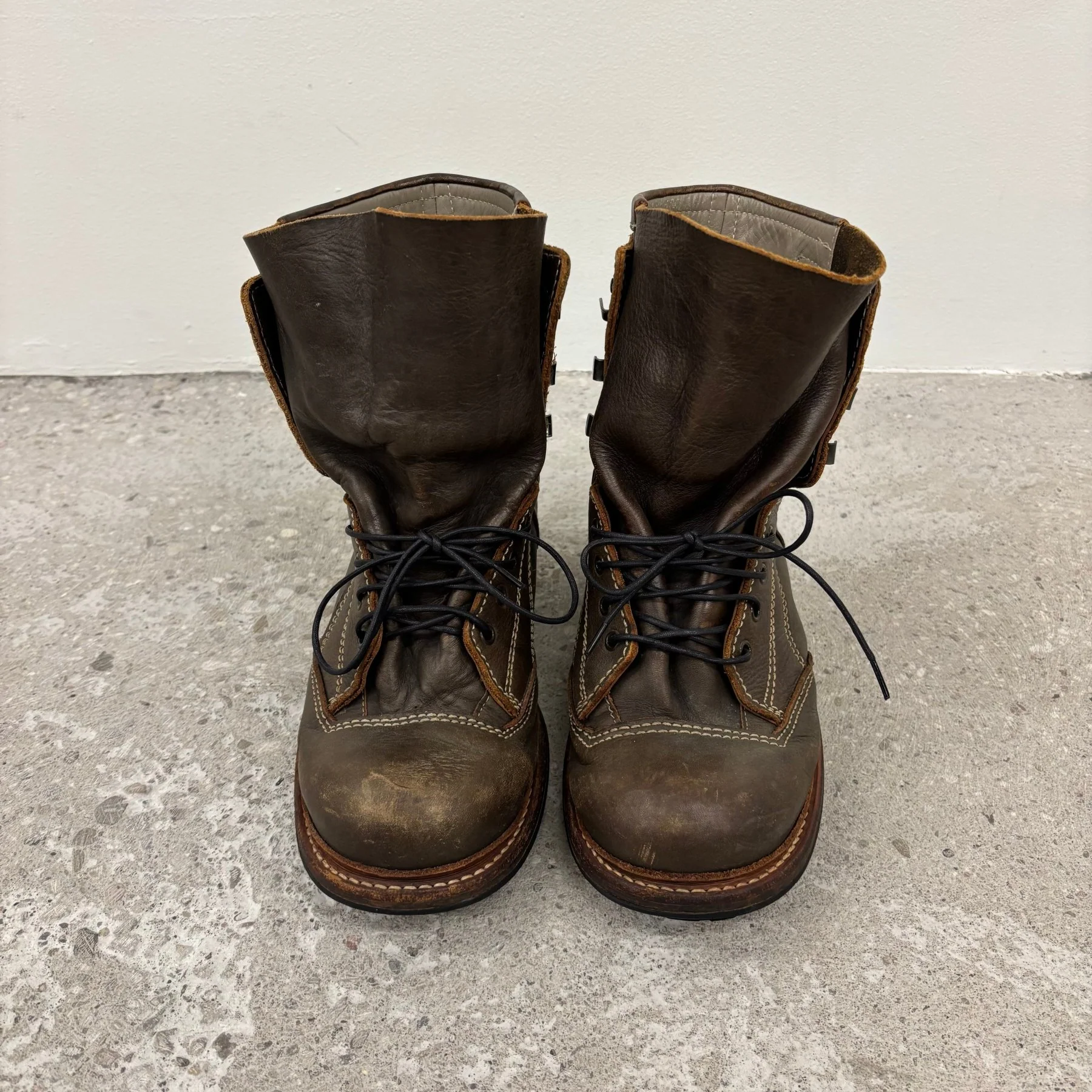 Mihara Yasuhiro Leather Engineer Boots - Image 3