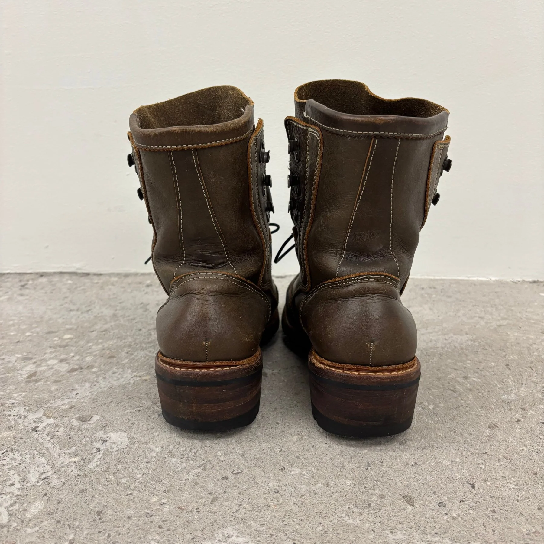 Mihara Yasuhiro Leather Engineer Boots - Image 4